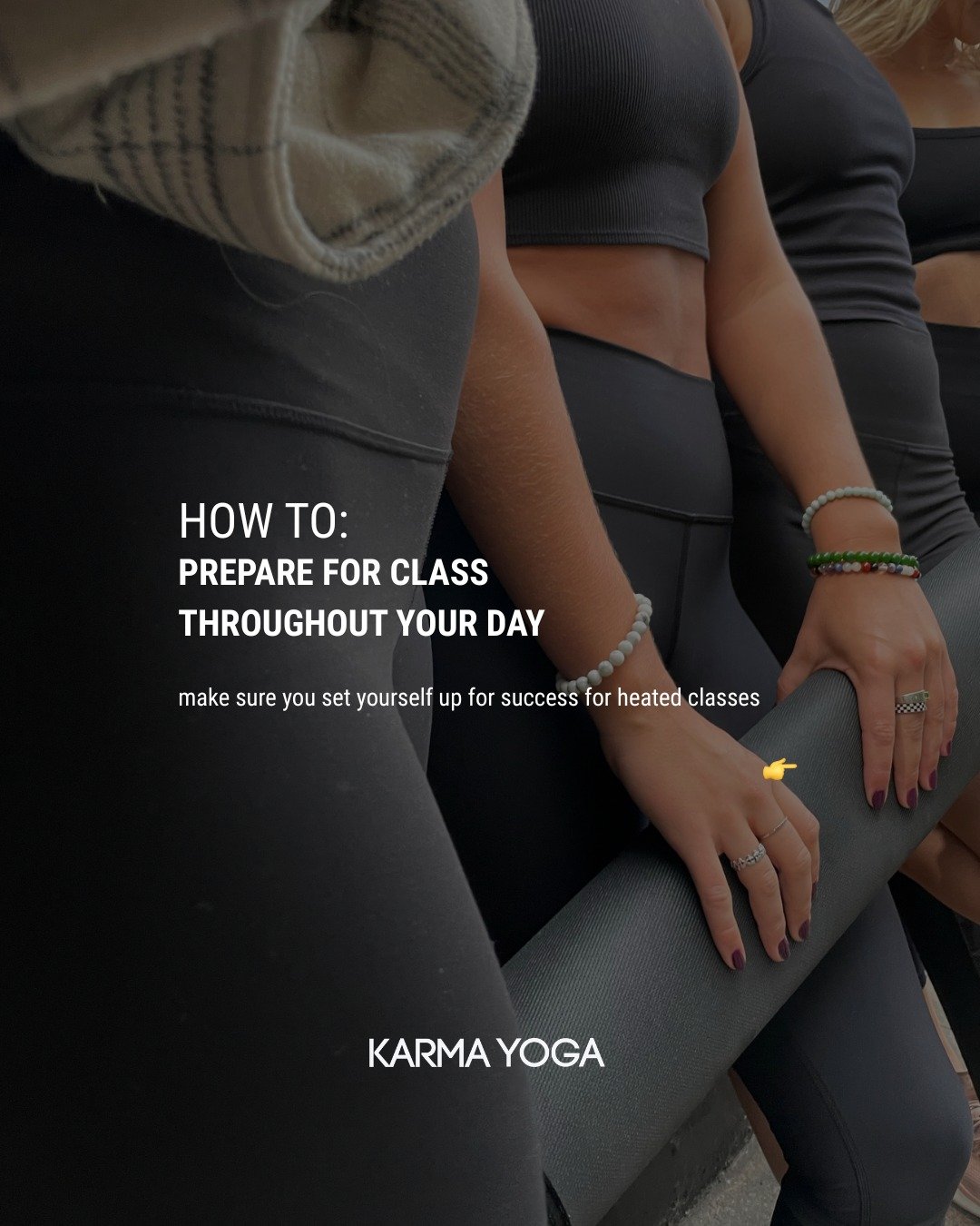 A few small habits throughout your day can make a big difference once you step into the studio's infrared heat. 🔥

Swipe for 4 simple ways to set yourself up for success *off* the mat, so you have a better time *on* the mat. We'll see you soon... 🫶