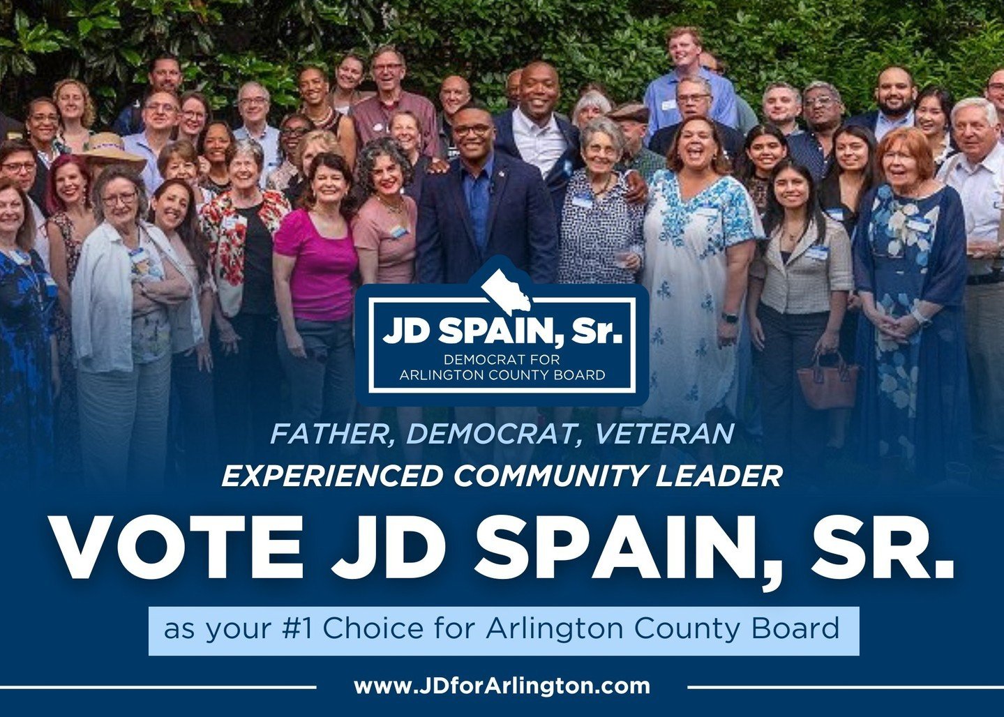 ☑️JD Spain, Sr. Wins Arlington County Board Election
