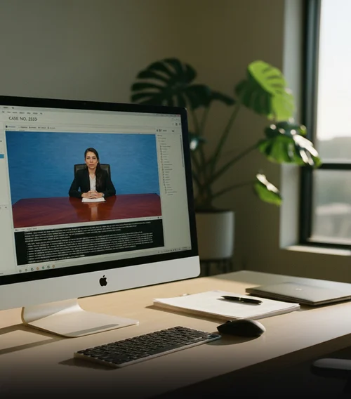Word-for-word transcript synchronization for video depositions and courtroom playback in Nashville Tennessee