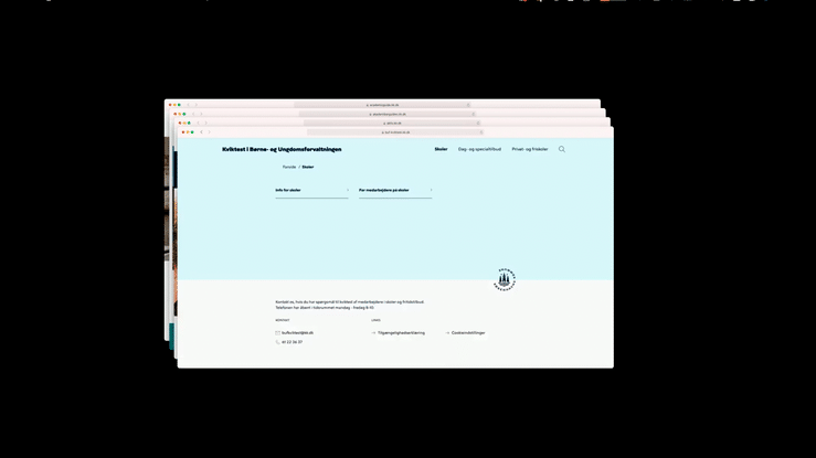 500 forskellige Drupal sites til kommunen, og et fælles underliggende designsystem