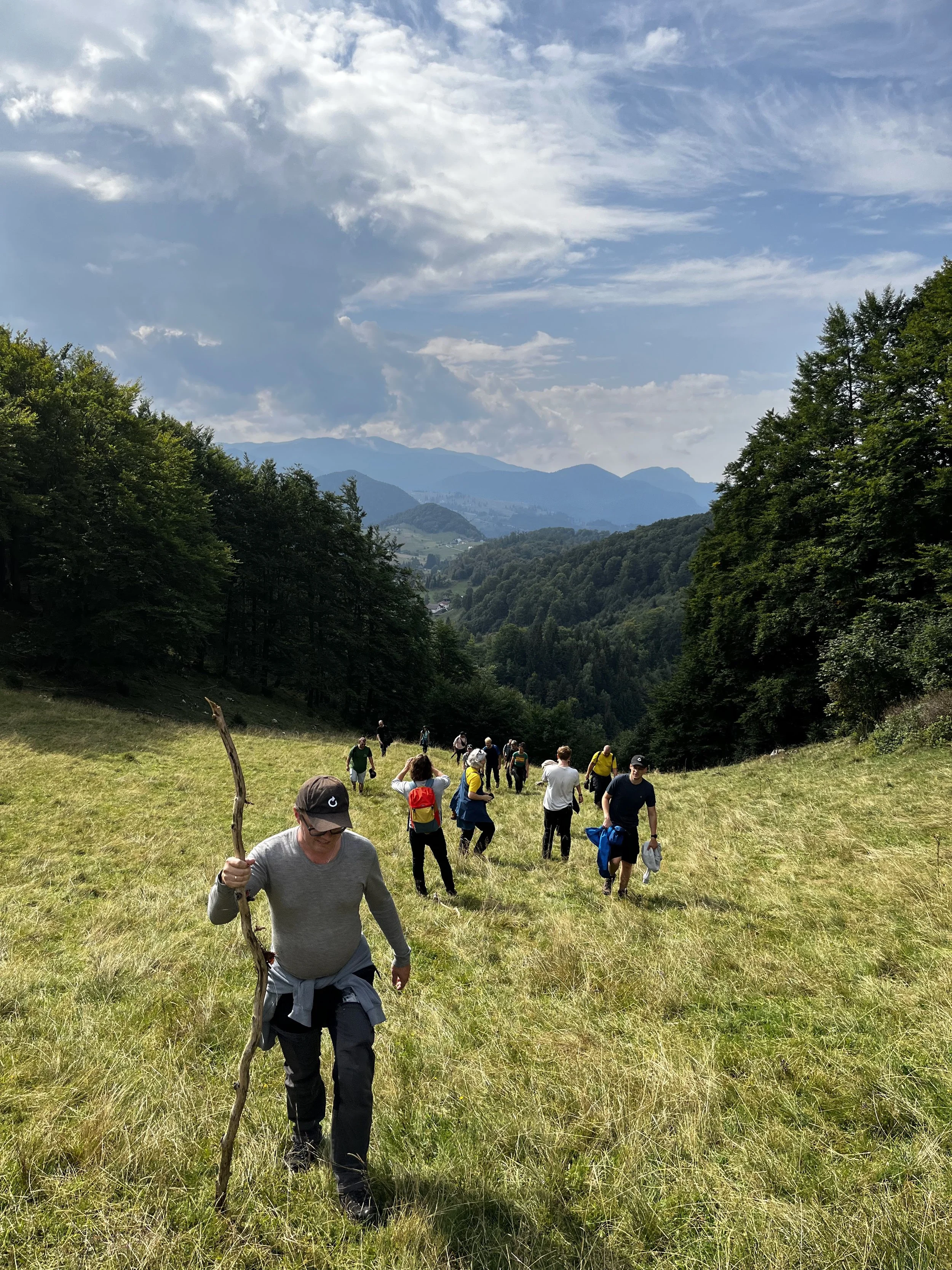 Reload klatrer bjerg i Transsylvanien