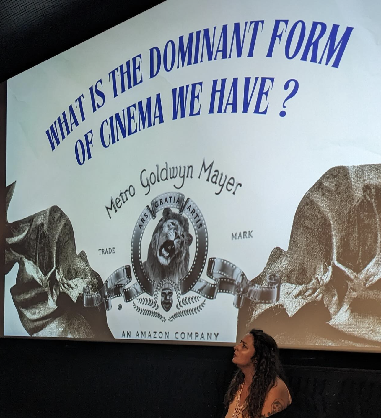 The conversation explored how cinema has been used as a weapon for political expression, reflecting histories of resistance and resilience.
 
After the discussion, attendees were treated to a special screening of Bacurau, the award-winning Brazilian 