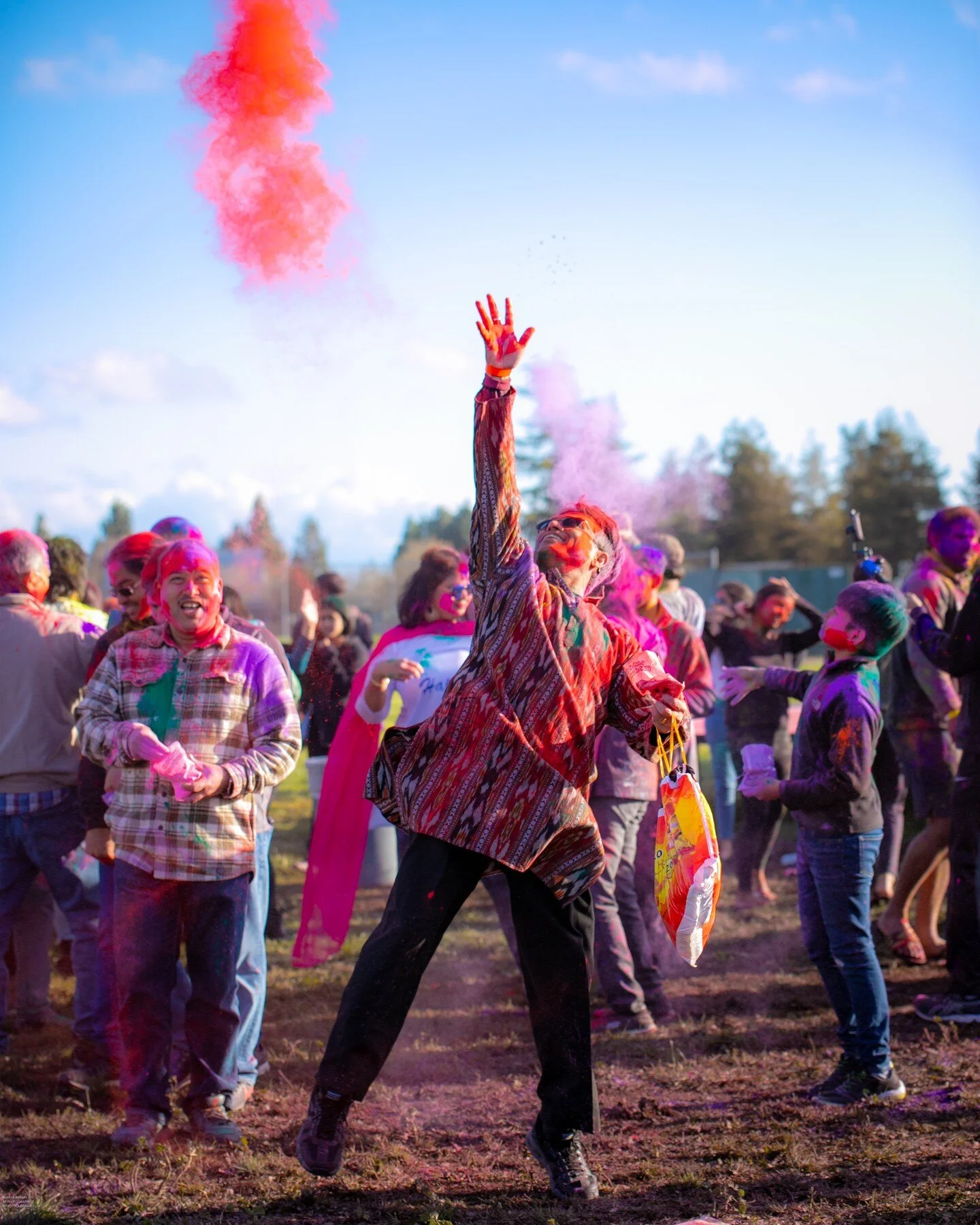 Can't forget how fun Holi was! #holi #colorpop #eventphotography #festival #bayarea
