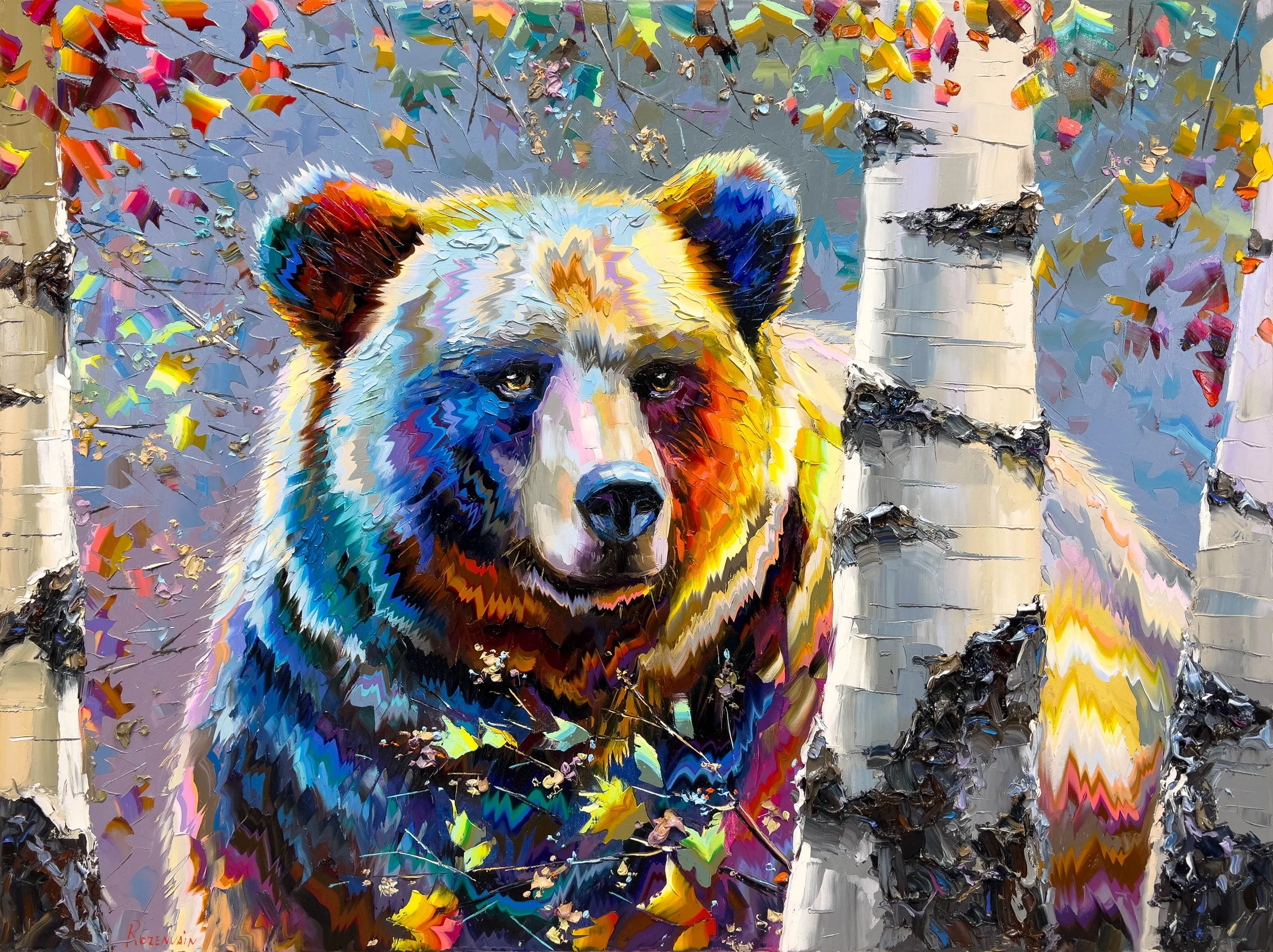 'Sacred Wild' - Oil on Canvas - 36 x 48 in