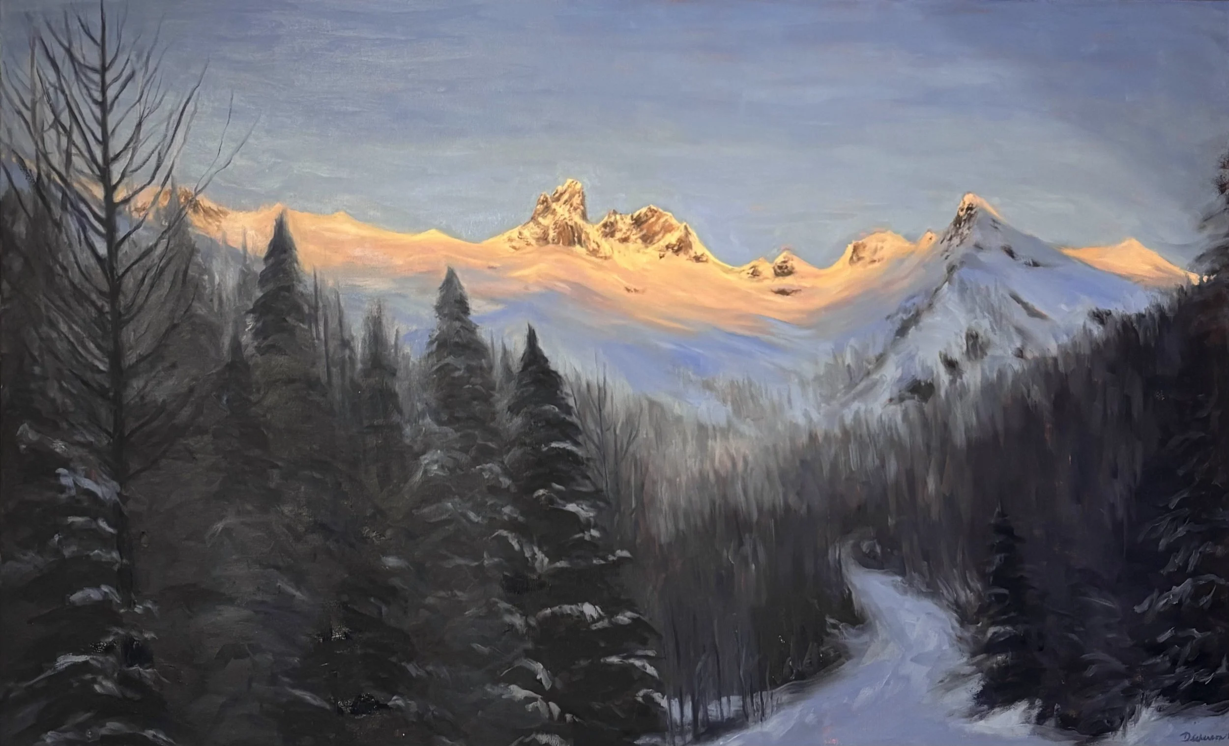 'Morn' Brandywine' - Oil on Canvas - 30 x 40 in