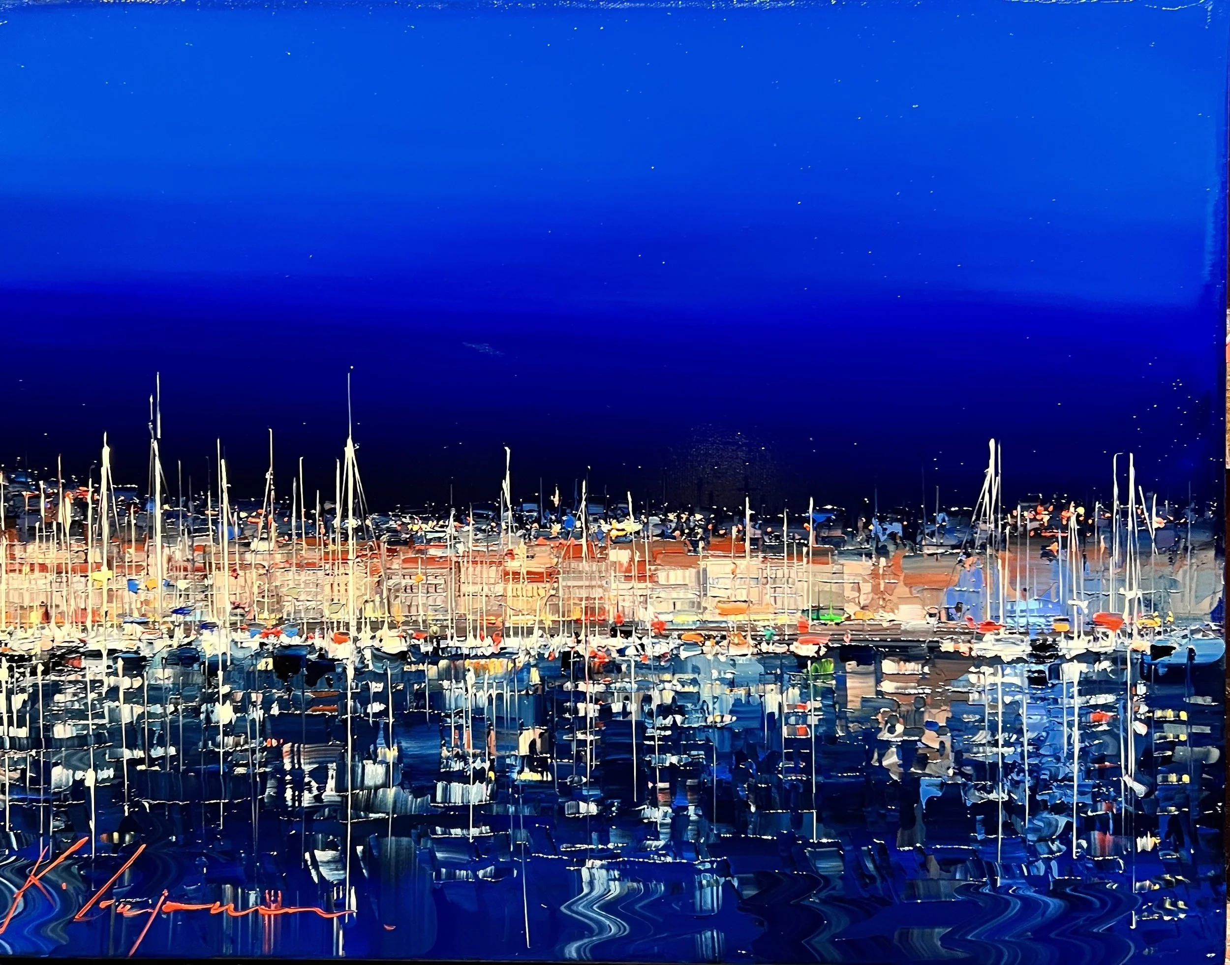 'Blue Horizons' - Oil on Canvas - 14 x 18 in