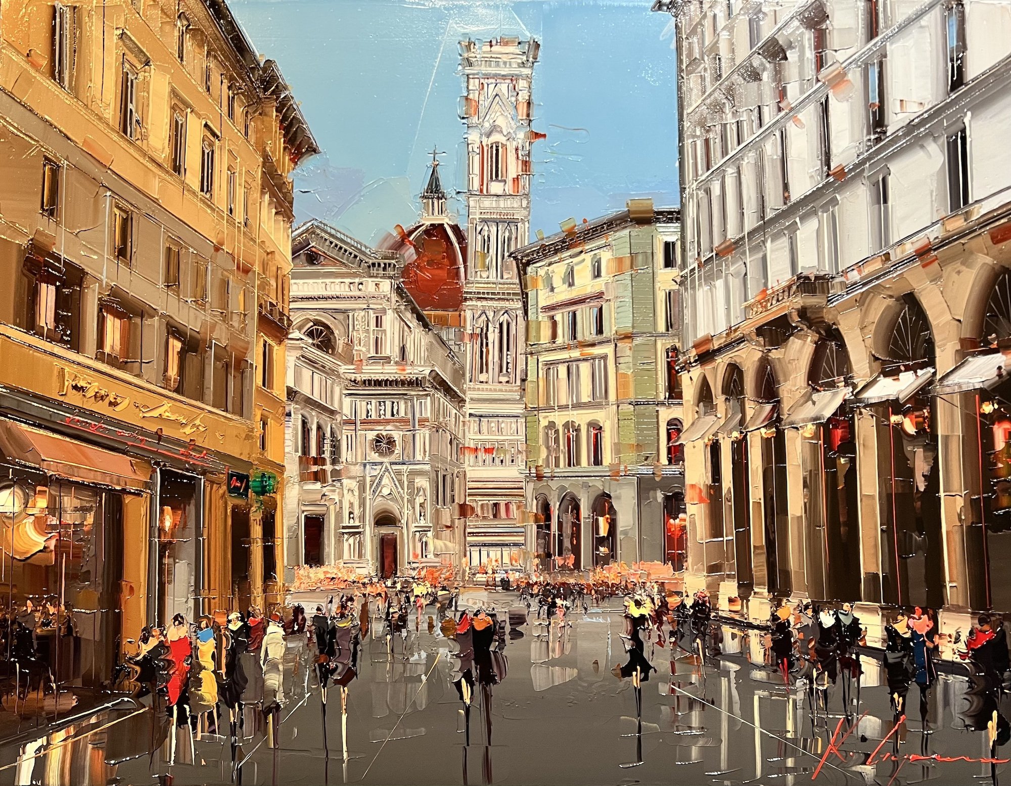 'Florence Daydream' - Oil on Canvas - 20 x 26 in