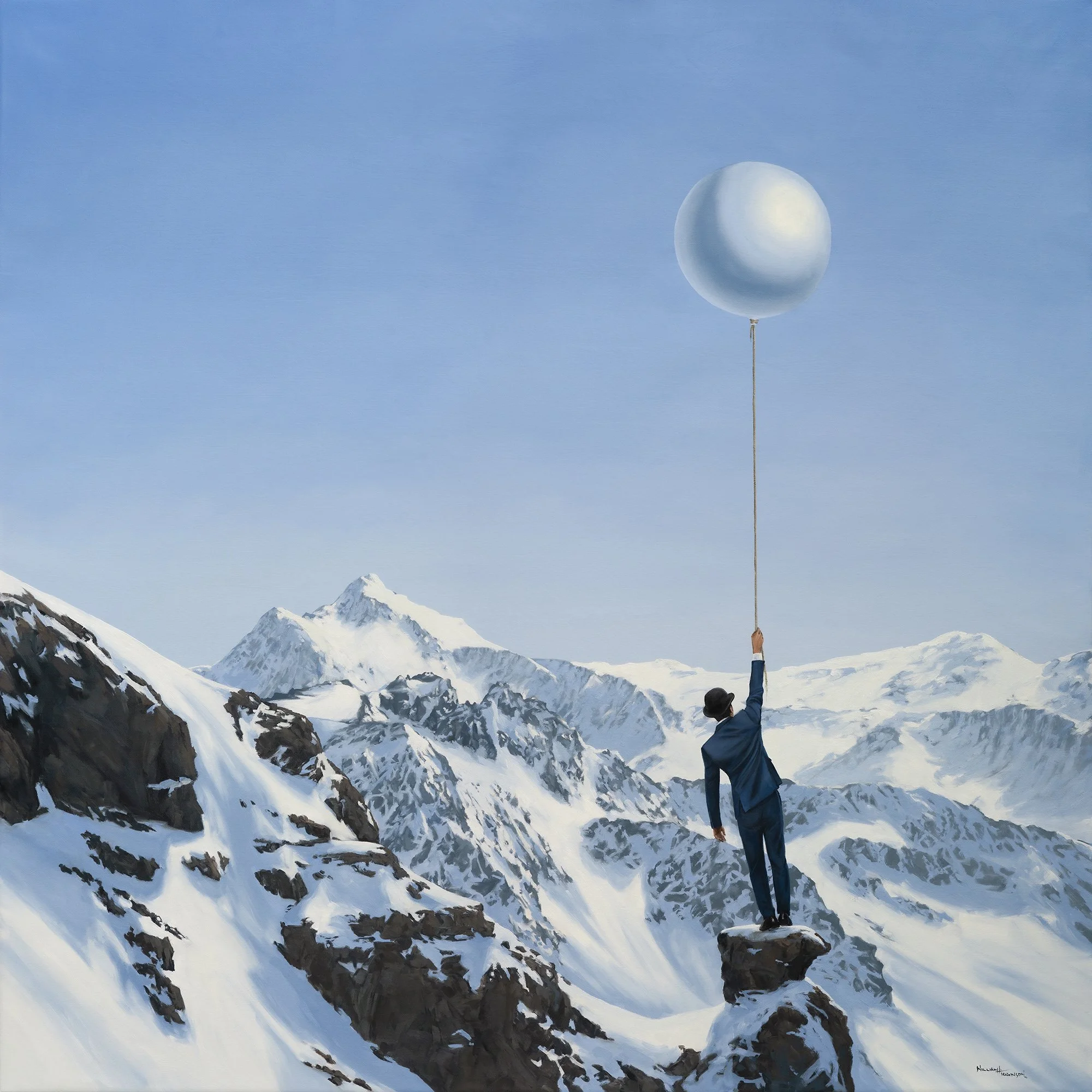 'Drift' - Oil on Canvas - 40 x 40 in