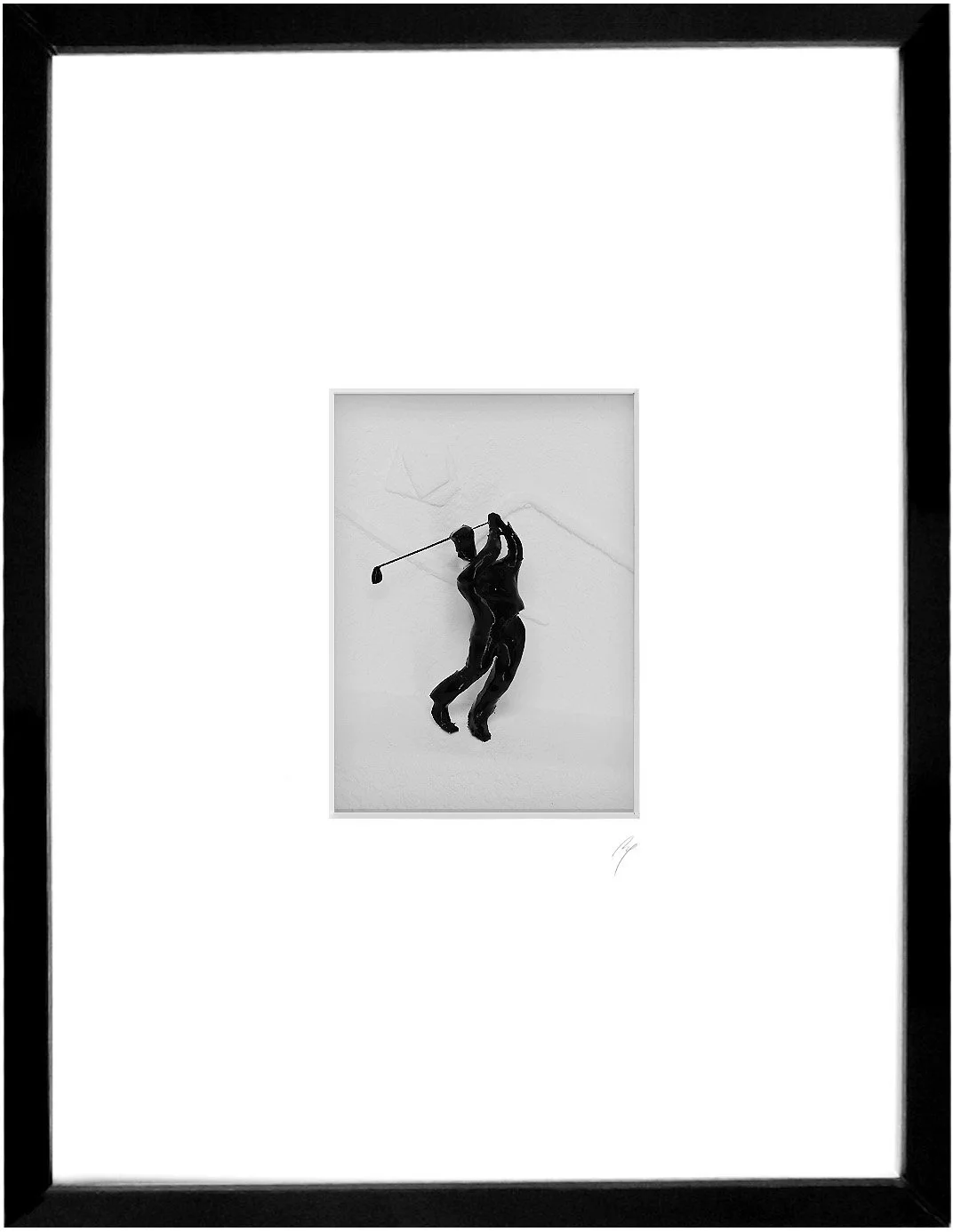 'Long Drive' - Mini sculpture - 11.25 x 8.75 in