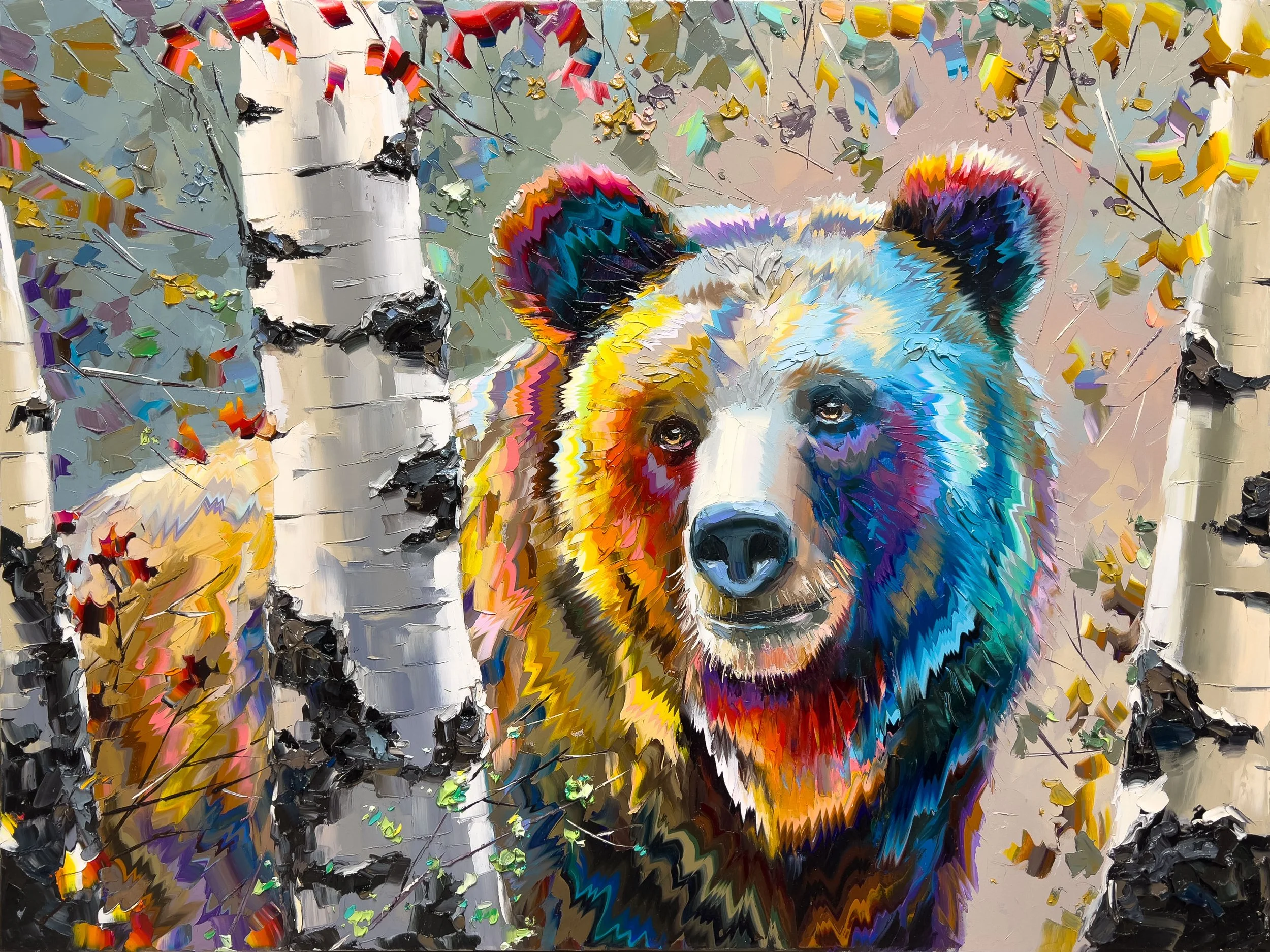 'Well-Mannered' - Oil on Canvas- 36 x 48 in