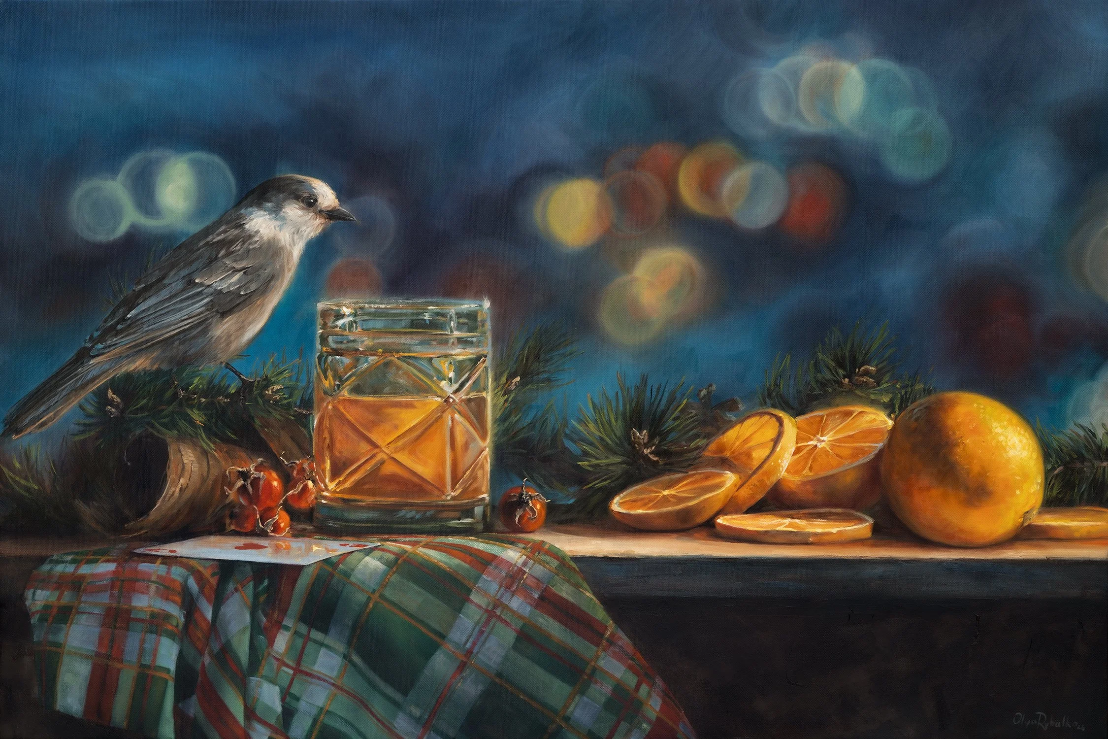 'Whiskey Jack' - Oil on Canvas - 24 x 36 in