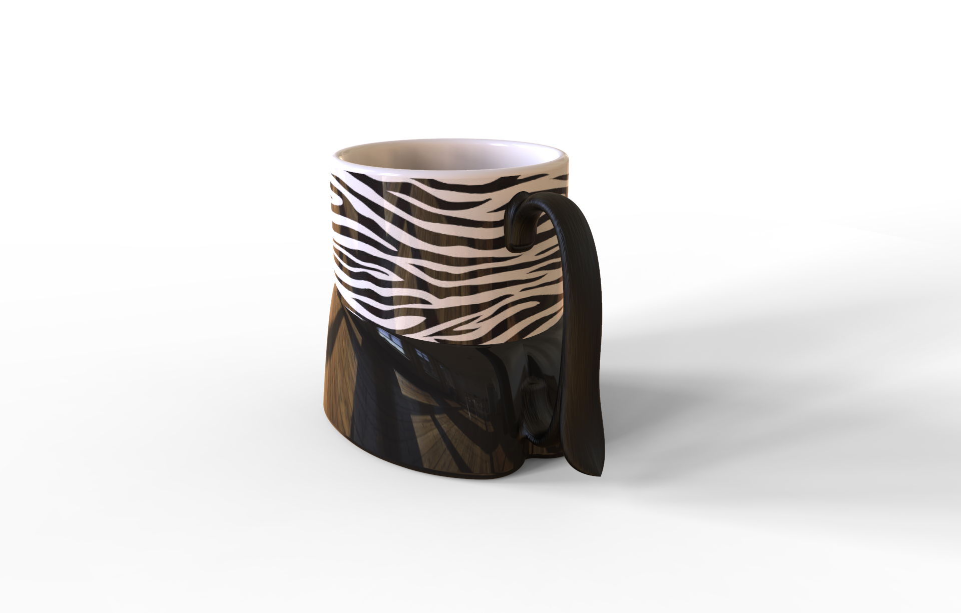 Zebra Hoof Mug