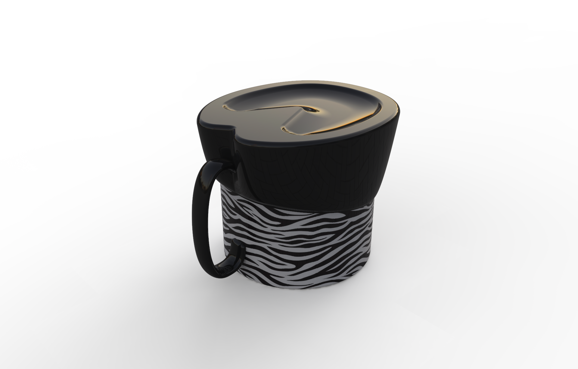 Zebra Hoof Mug