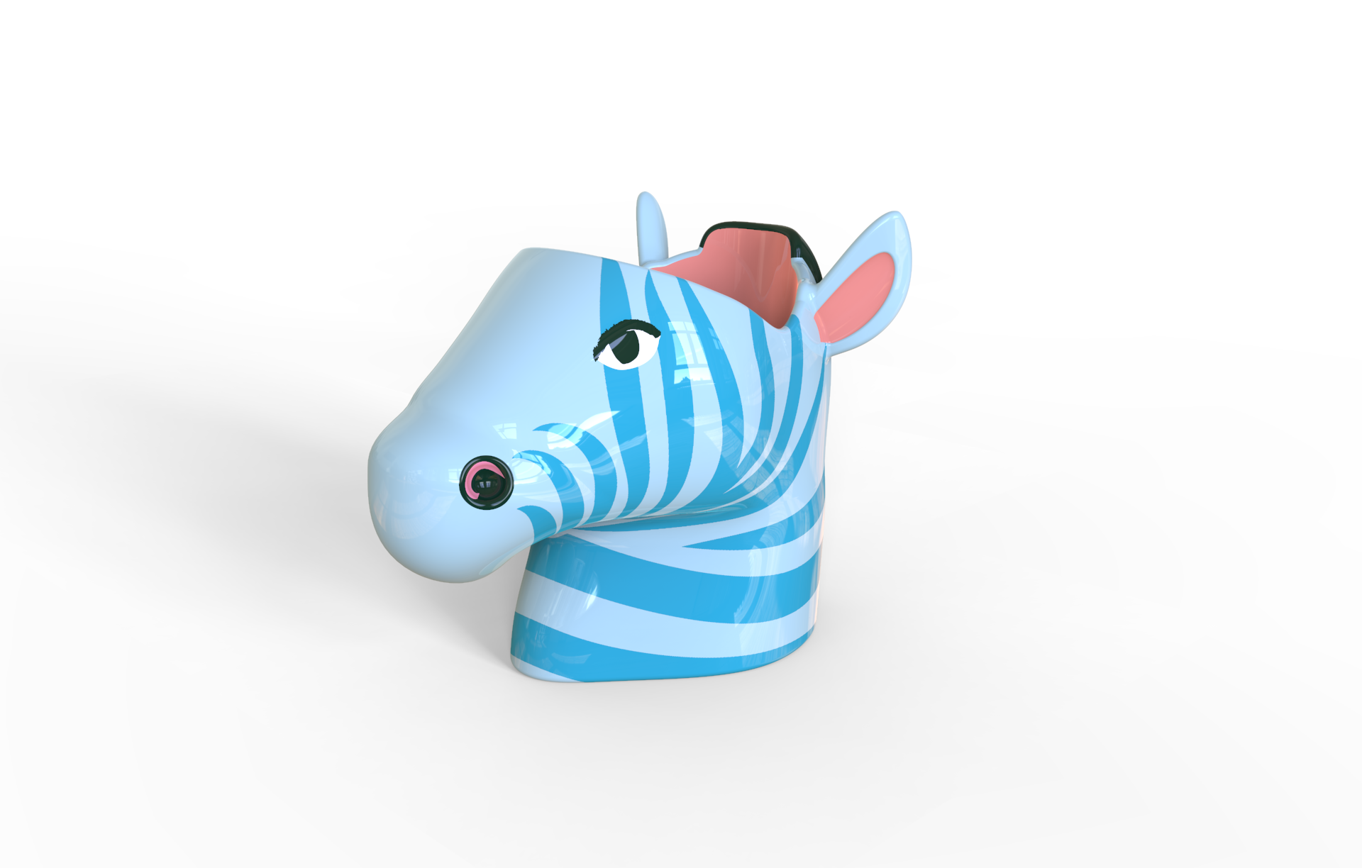 Zebra Plant Pot