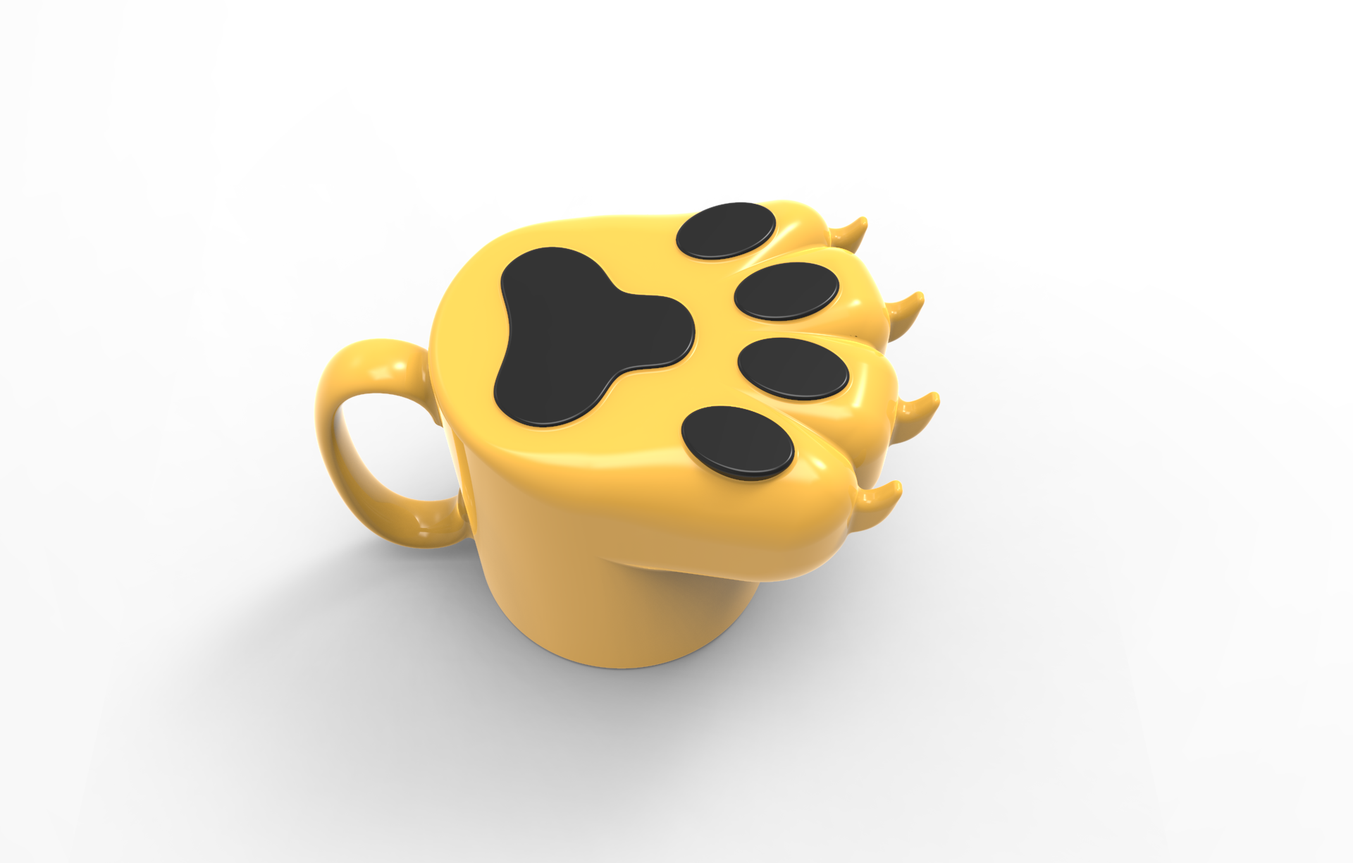 Leopard Paw Mug