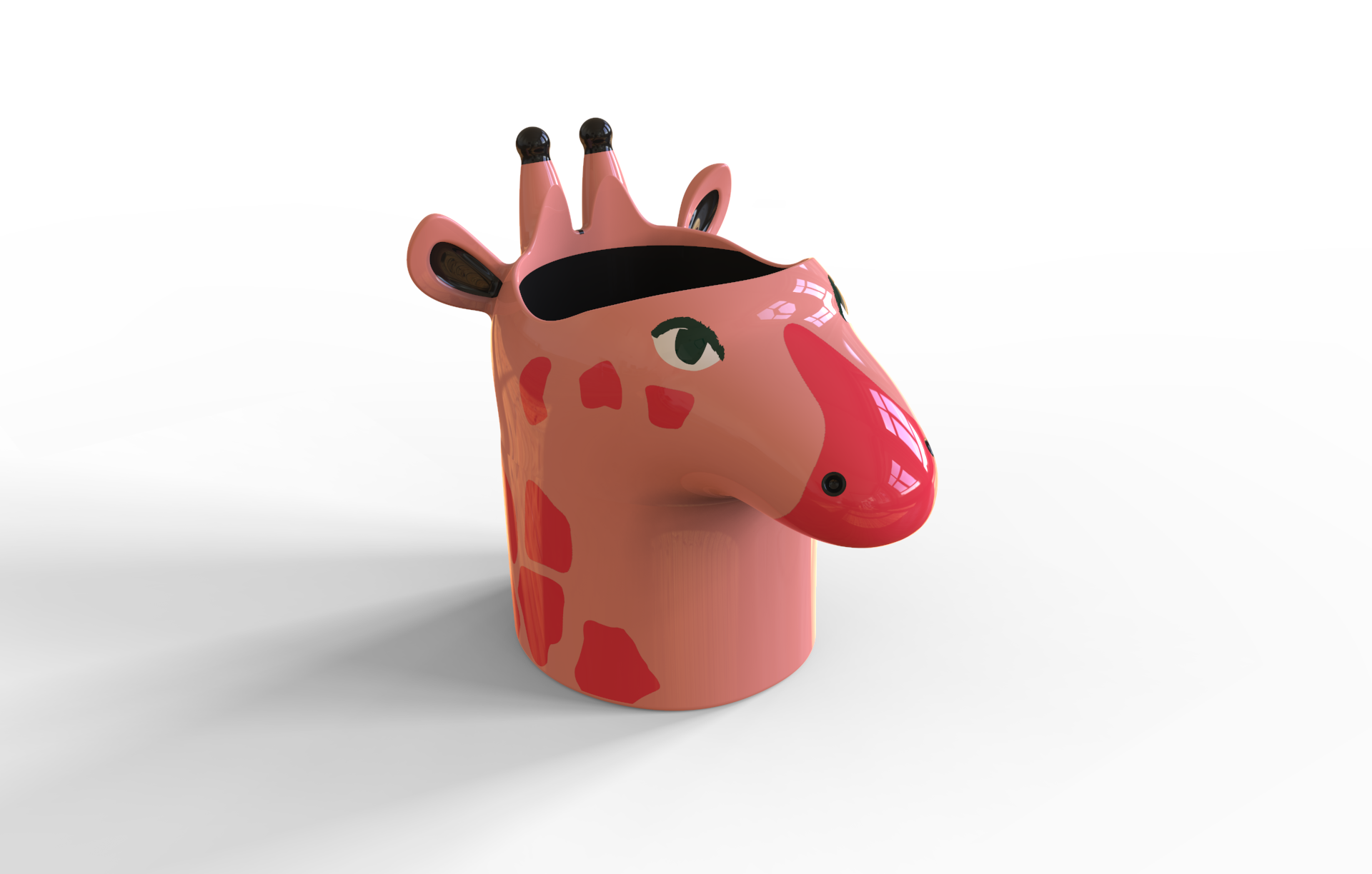 Giraffe Plant Pot