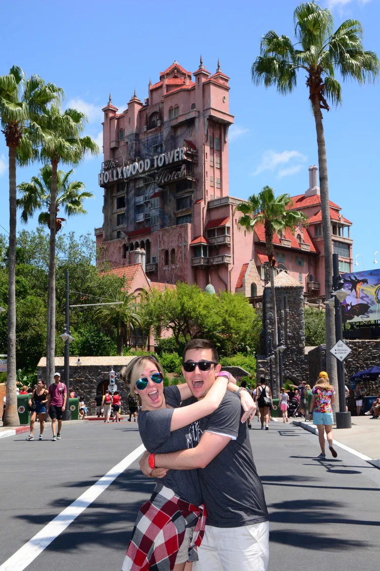 Couple at Hollywood Studios