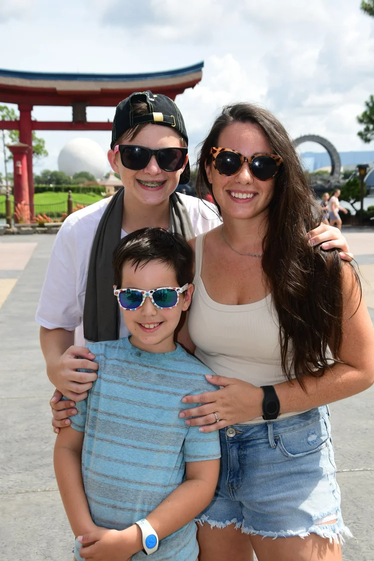 Family at EPCOT