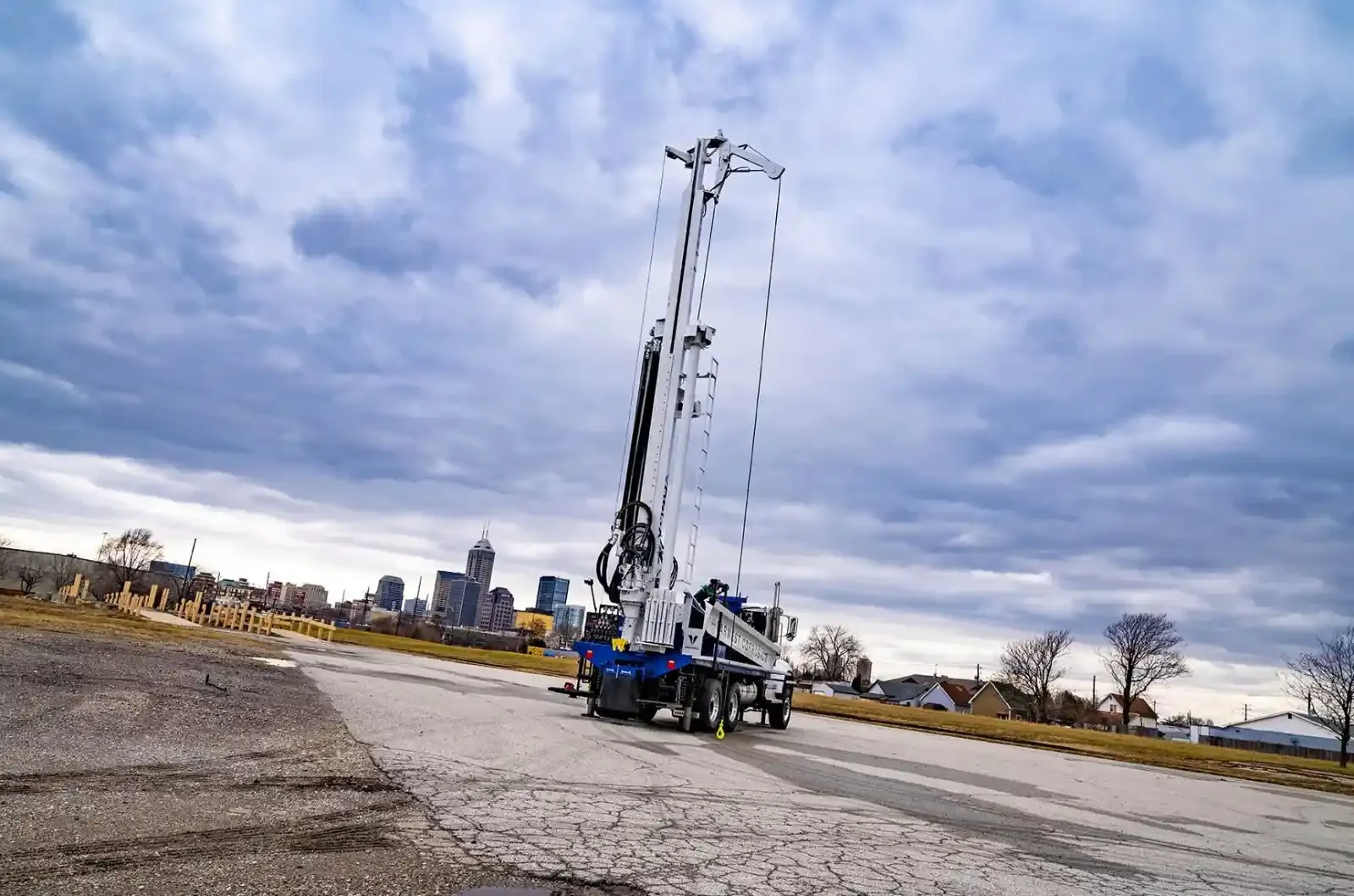 The V140X drilling rig's efficiency and durability contribute to cost savings.