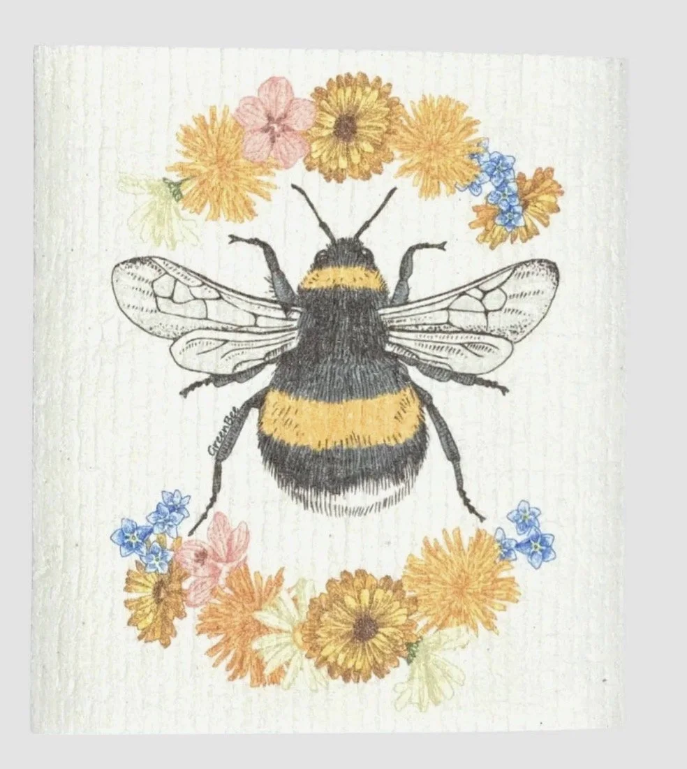 Bee Swedish Dishcloth