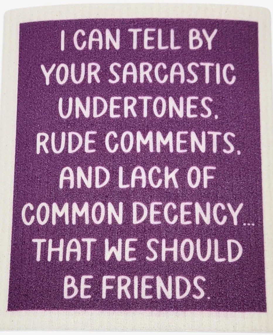 Funny Swedish Dishcloth