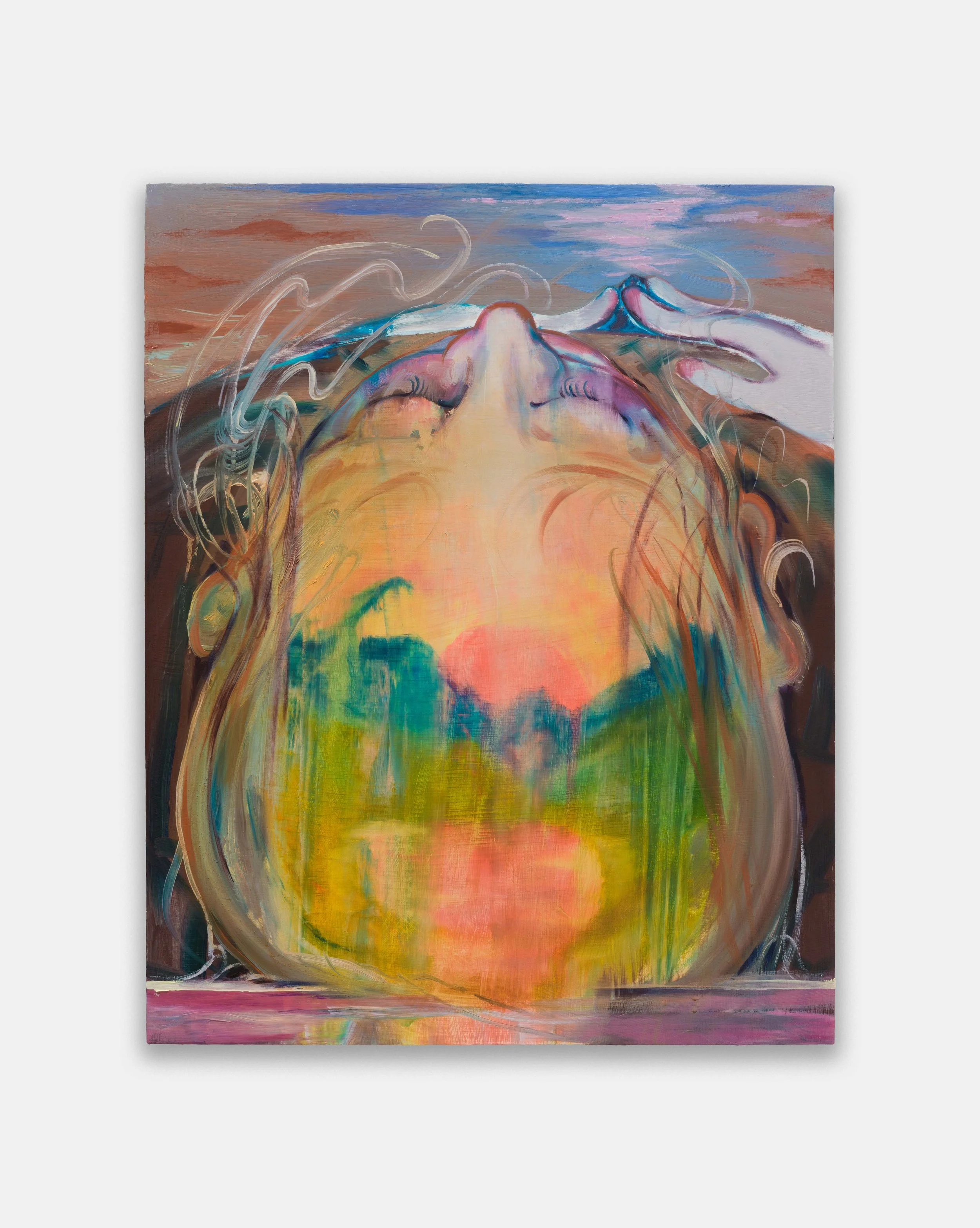 Haley Josephs
Corpse's Dream of Earth, 2025
Oil on panel
20 x 16 inches