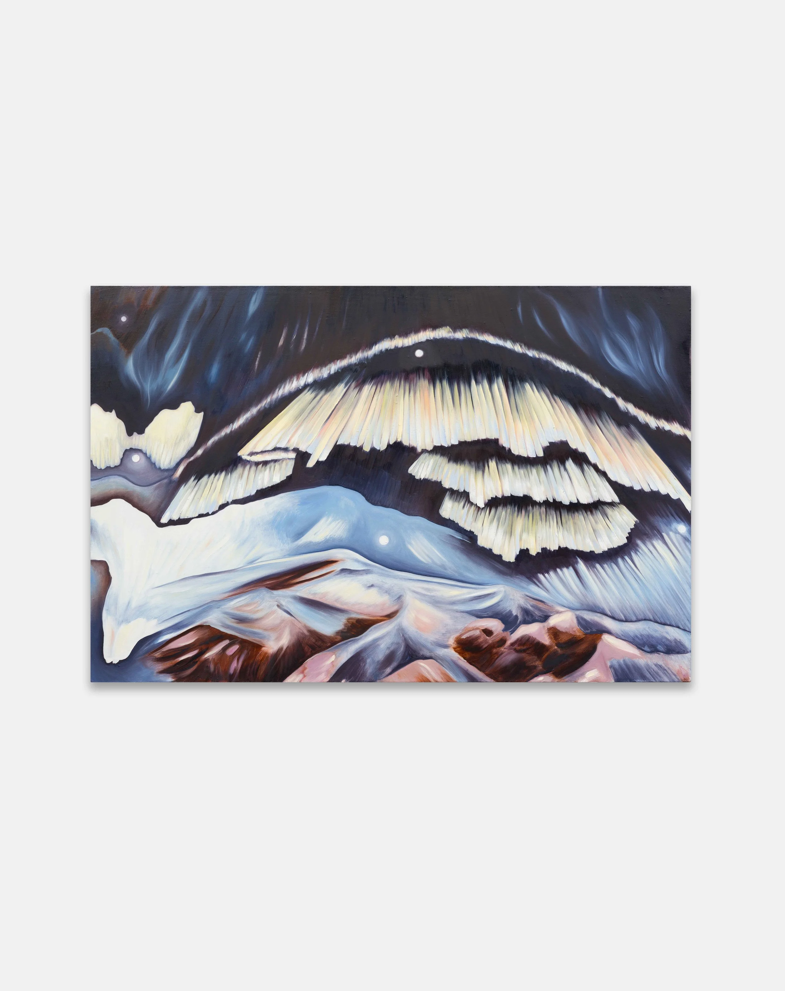 Sabrina Piersol
An Aurora Appears, 2026
Oil on linen
24 x 36 in
60.96 x 91.44 cm