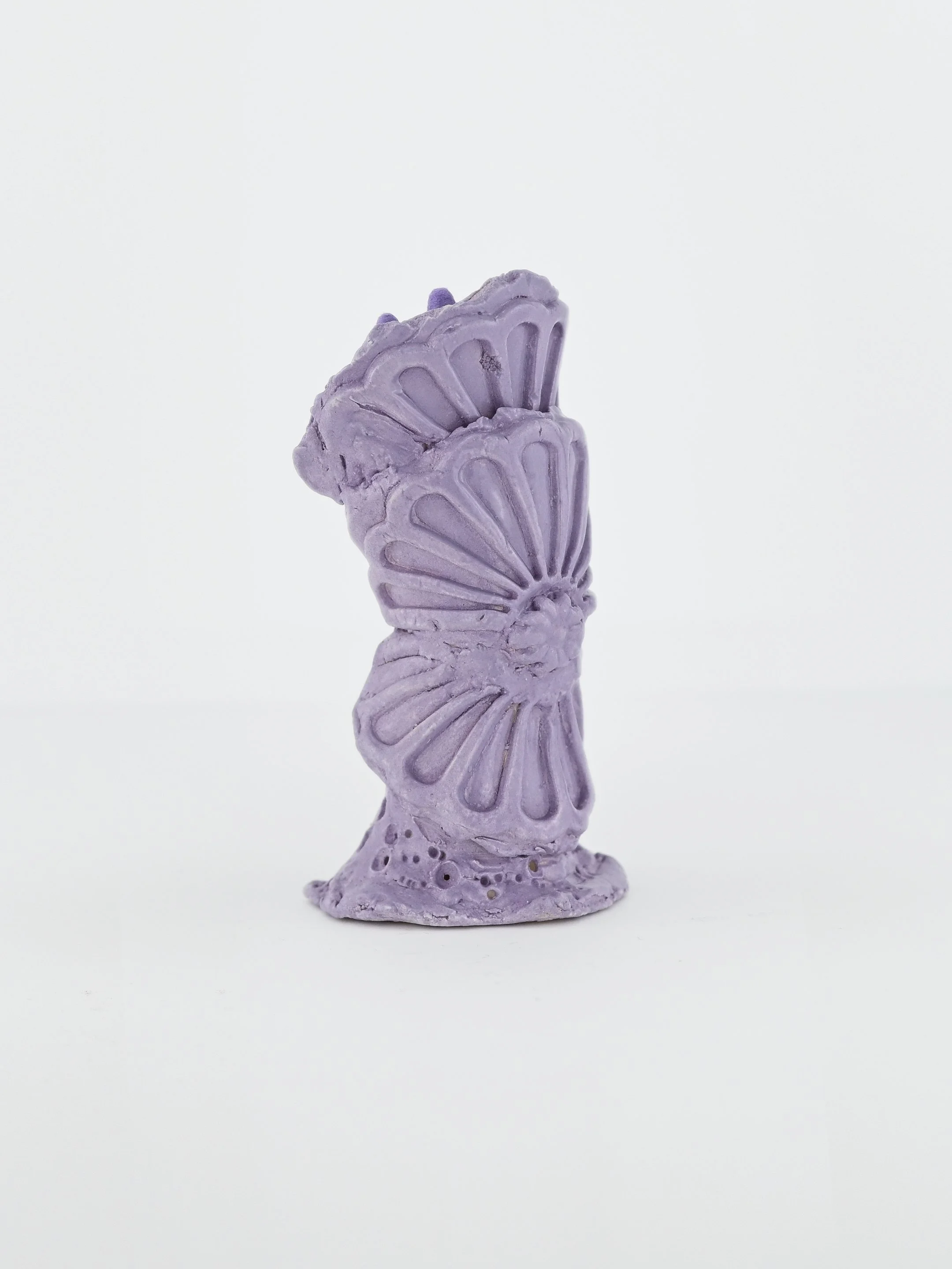 Amy Brener
Vest, 2026
Glazed ceramic, q-tips
4.5 x 2 x 2 inches