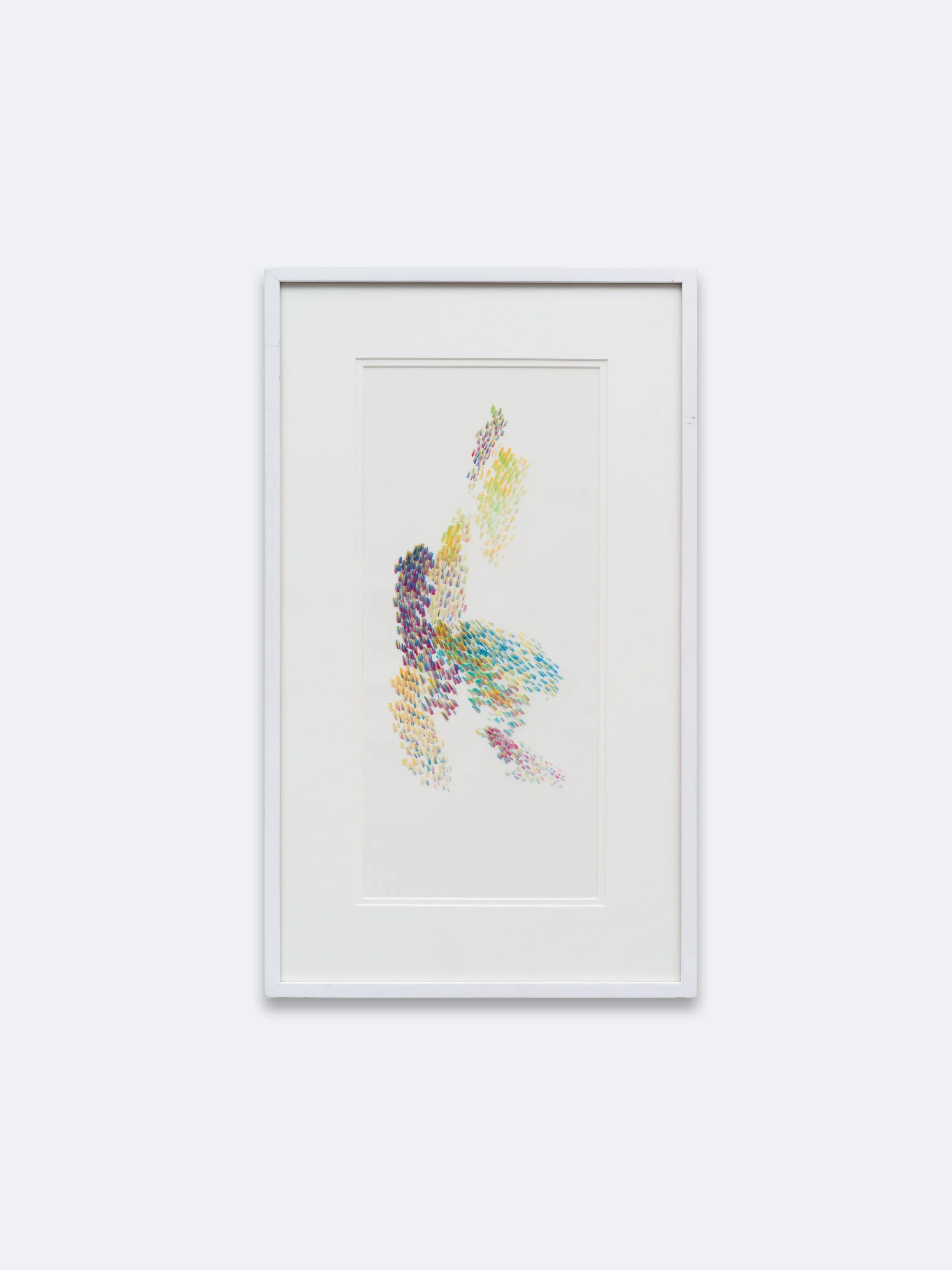 Stephen Antonakos
Untitled Drawing, #1 January 26, 2005
Multi-color pencil on vellum
18 x 8 in, 22.75 x 14.75 in framed
45.75 x 20 cm, 57.75 x 35.5 cm framed