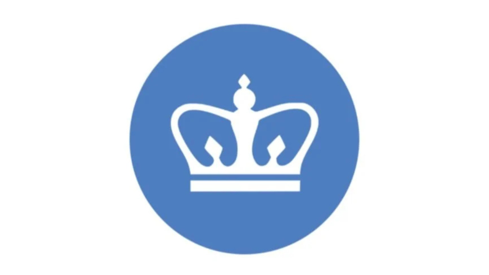Columbia University blue and white logo