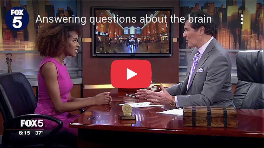 Bianca with a new host sitting down on chairs facing each other