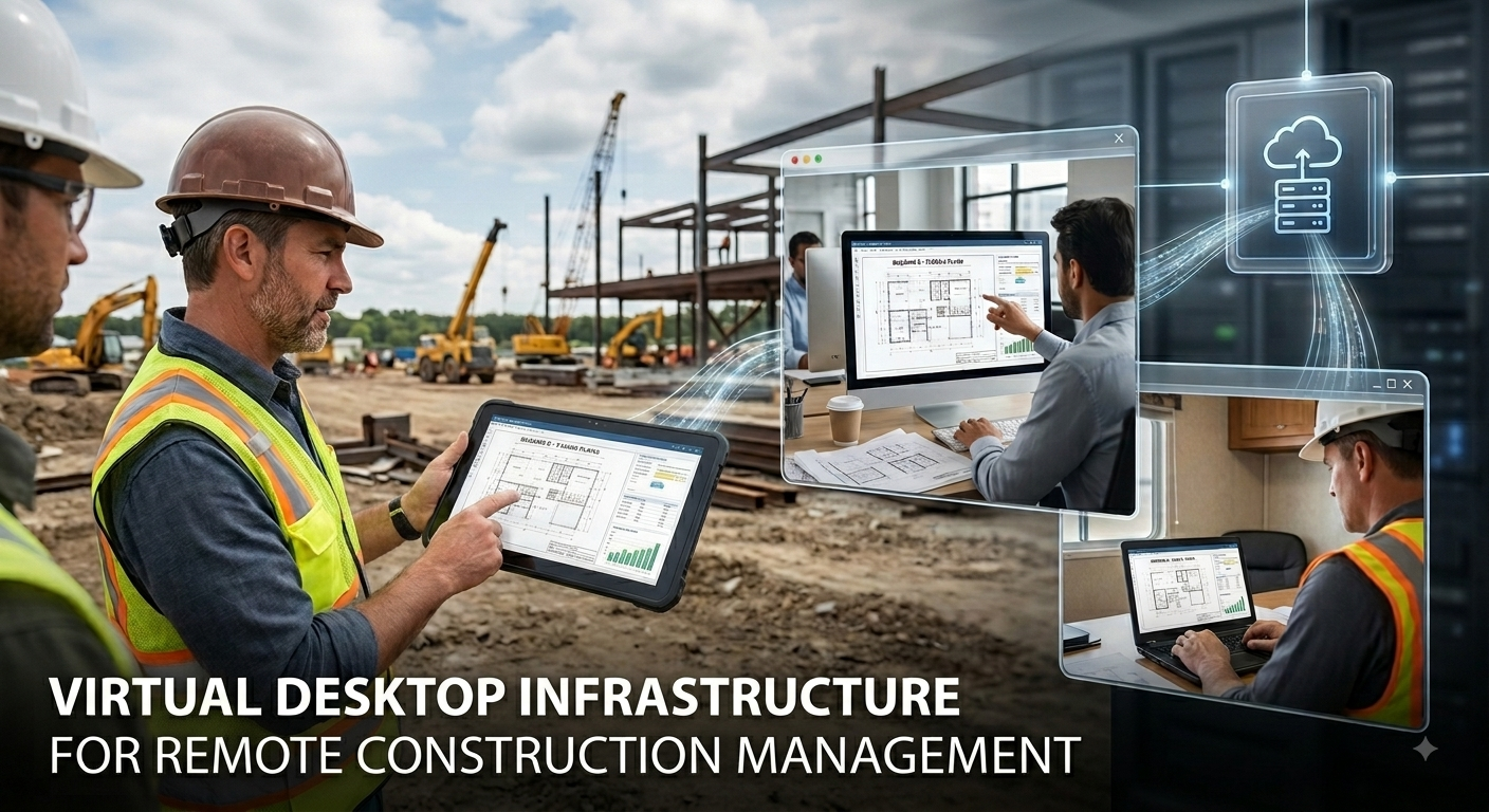 What's That Term: Virtual Desktop Infrastructure for Remote Construction Management