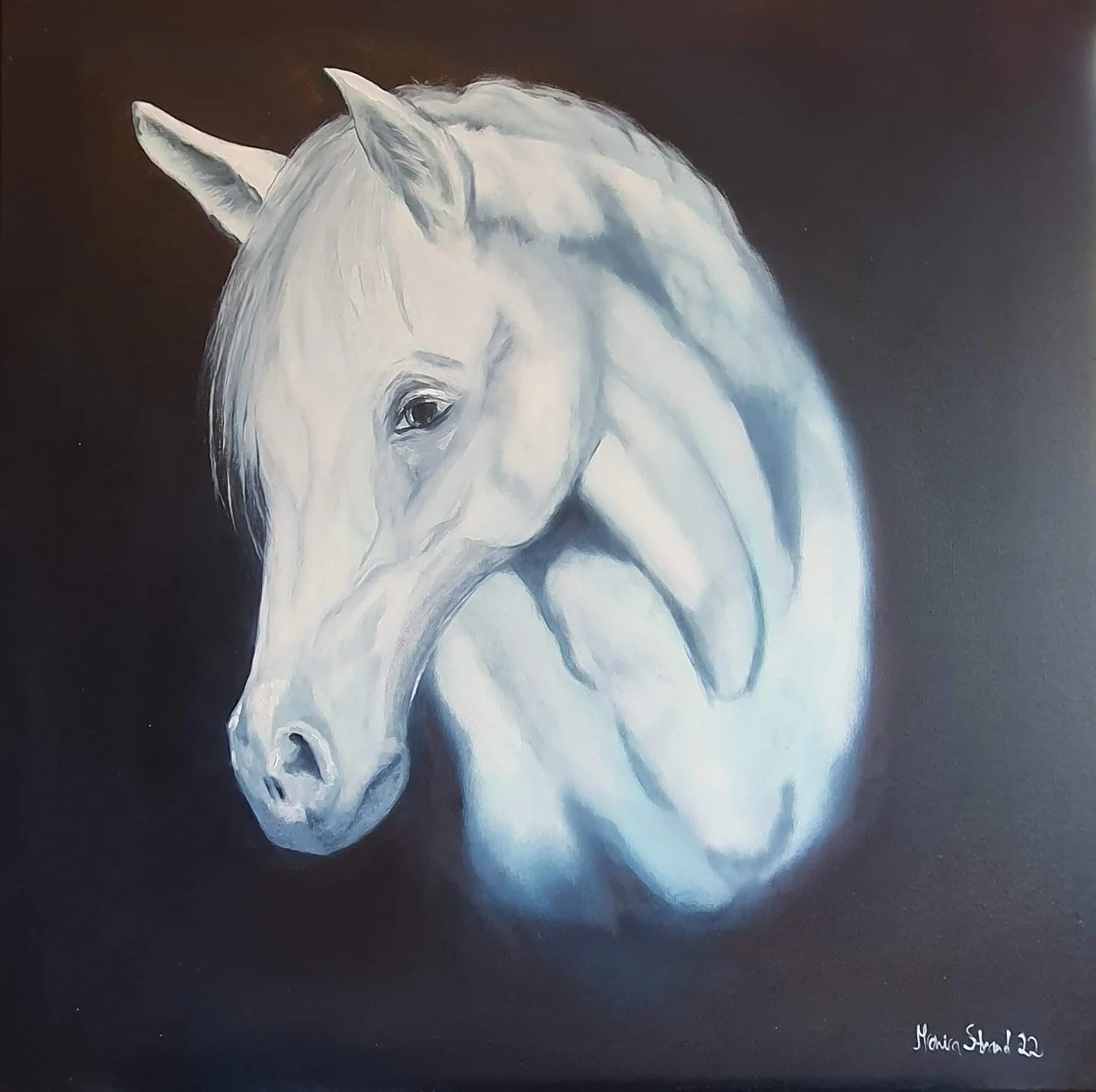 Maleri olje p&aring; lerret 80cm x 80cm
&quot;Seier&quot;