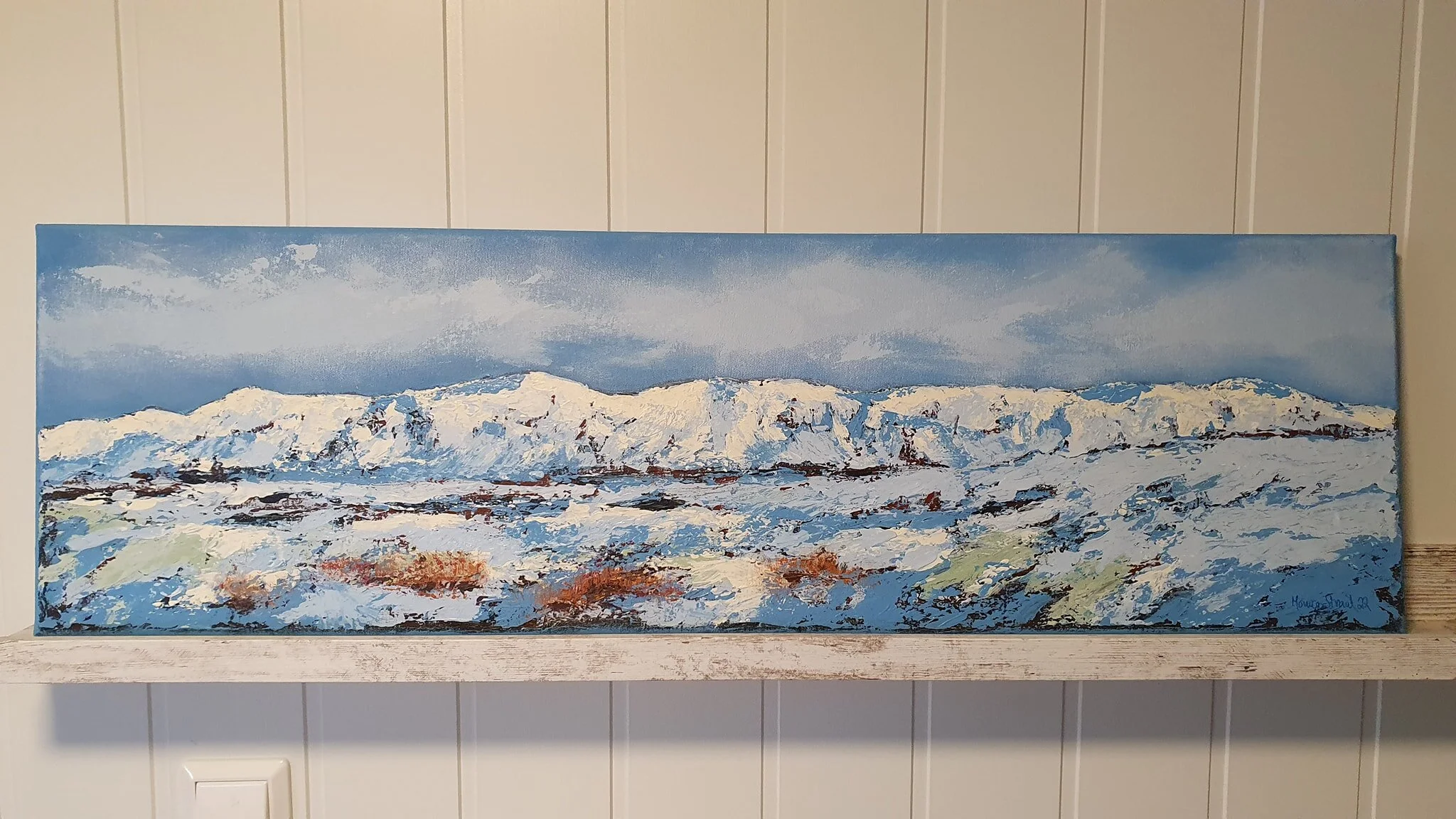 Haust i fjellet 30 x 100