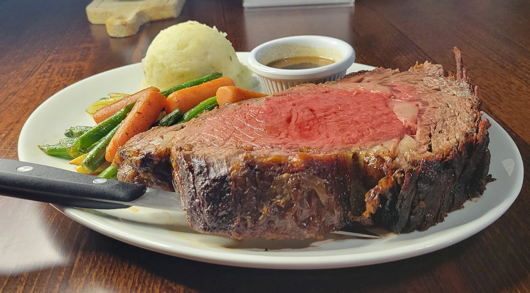 What are your dinner plans?  Stop in tonight for some mouth-watering, slow-roasted prime rib!  We have Queen Cuts starting at $44 and King Cuts at $49.  Make your reservation online at https://reservation.lakehouseinn.fun and stick around after for o