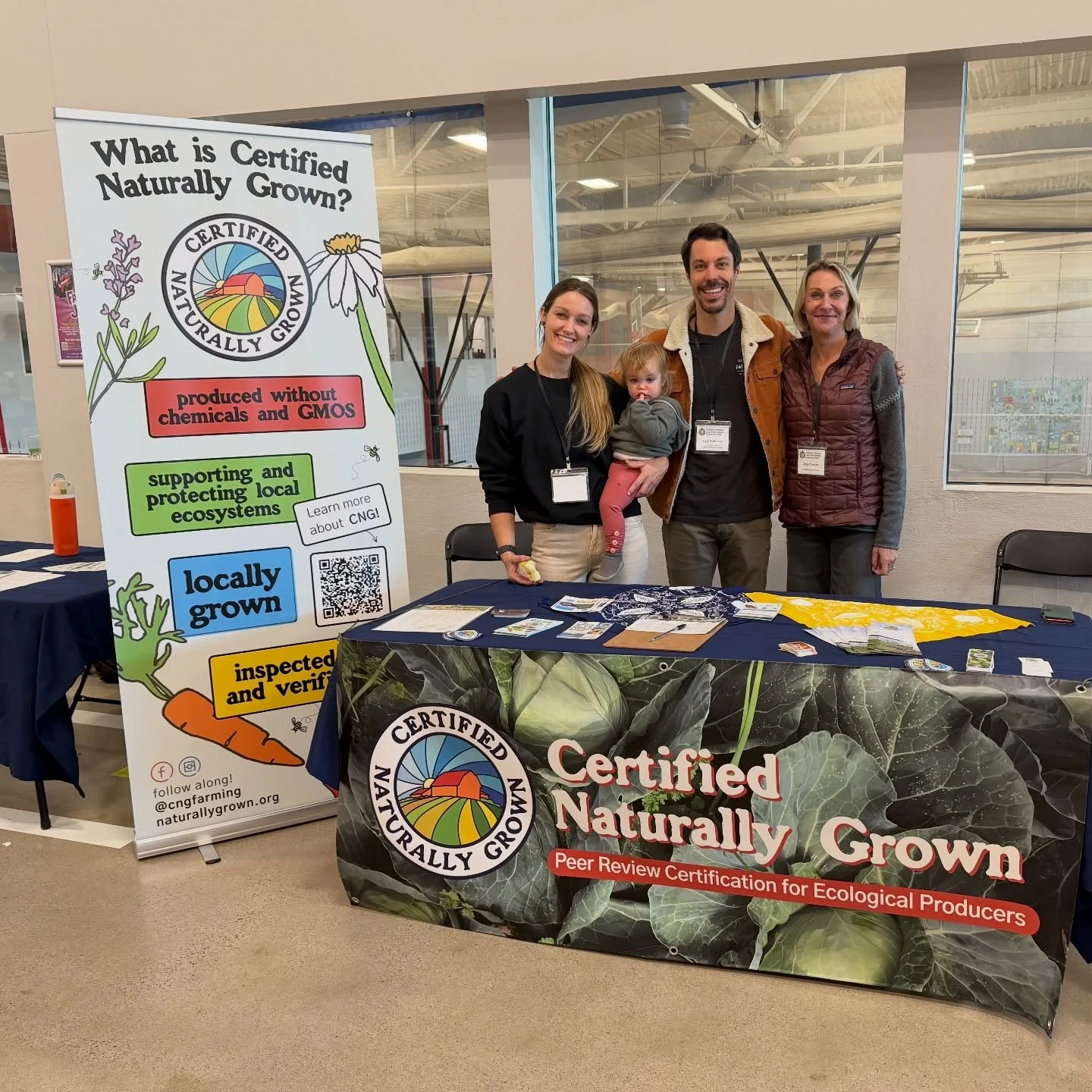 Representing Certified Naturally Grown at the NWA Local Food Systems Conference! @cngfarming #certifiednaturallygrown #cngproud #nwa #localfoodsystems #sustainability