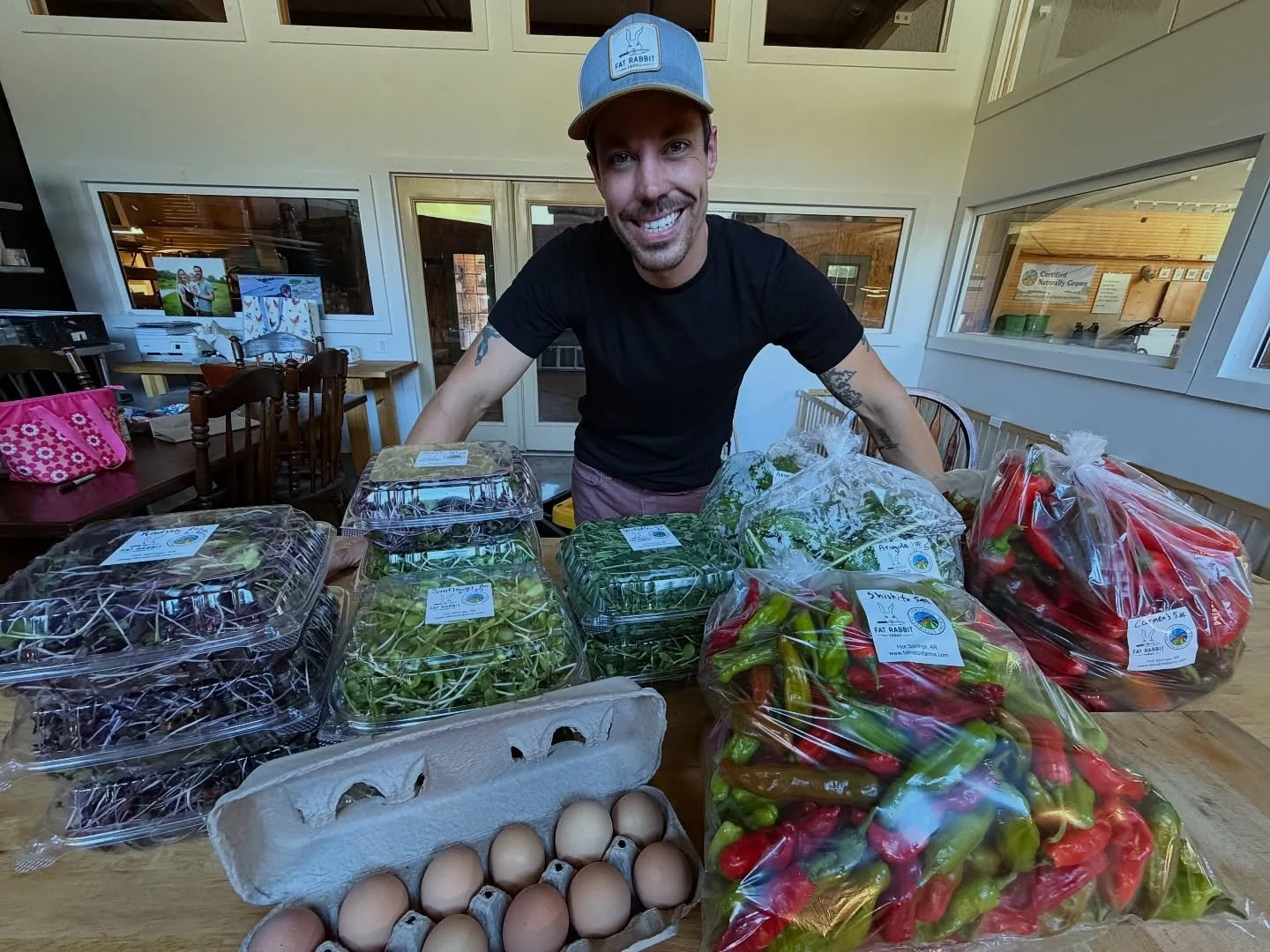 Restaurant delivery day! Shoutout to our Hot Springs chefs that #supportlocalfarmers! @vault723 @501prime @secrethandshake.hotsprings