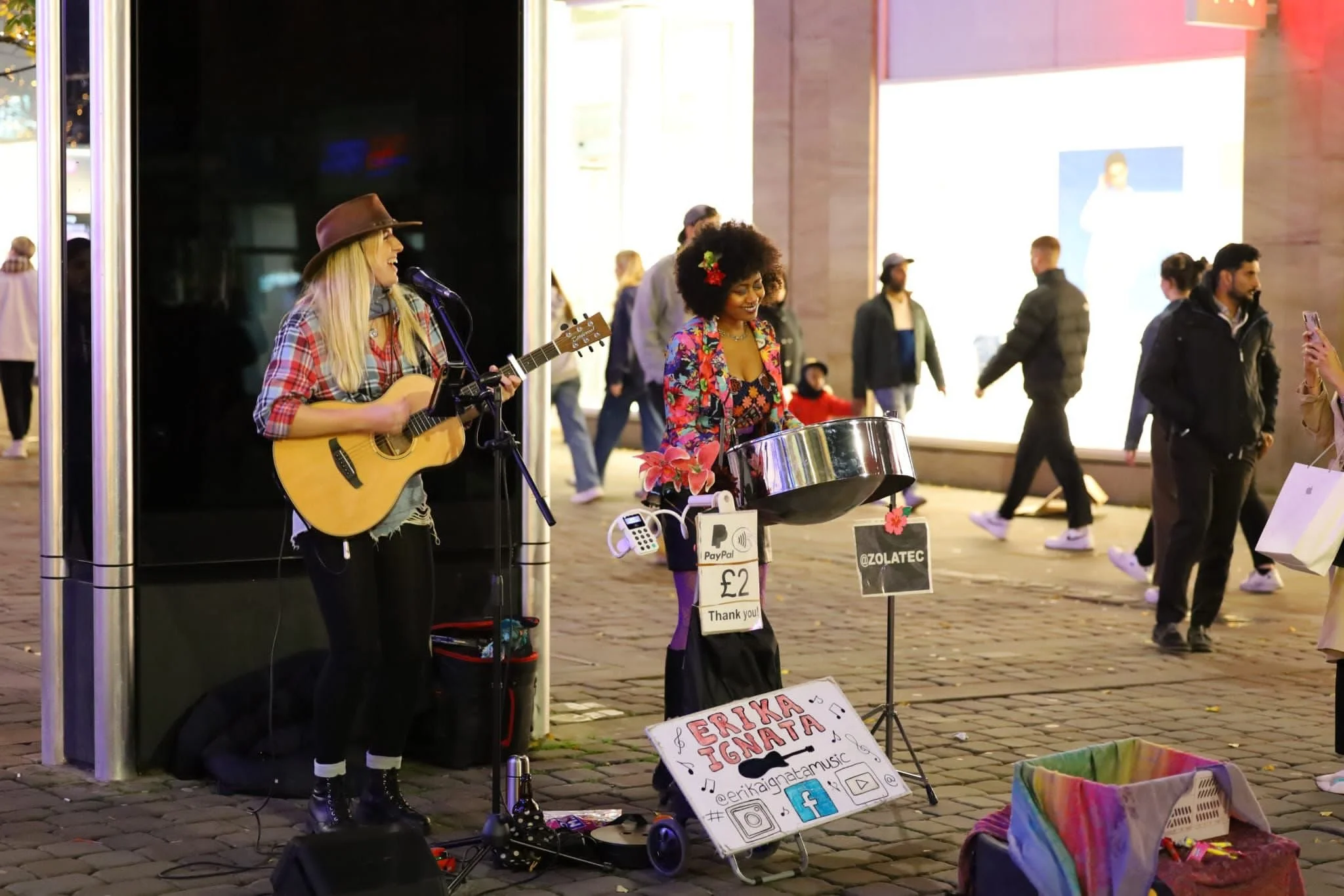  Halloween busk with Erika Ignata Music 2022 