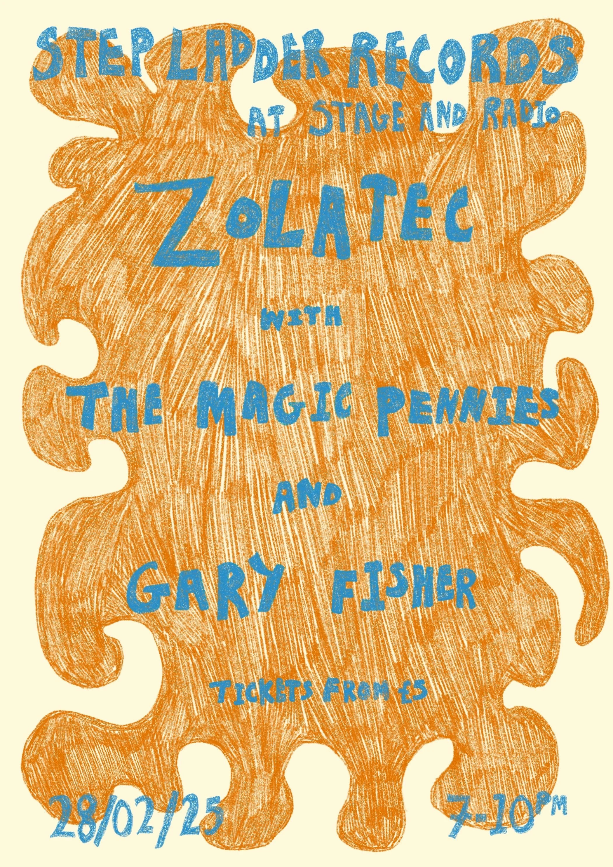 Headliner for Step Ladder Records