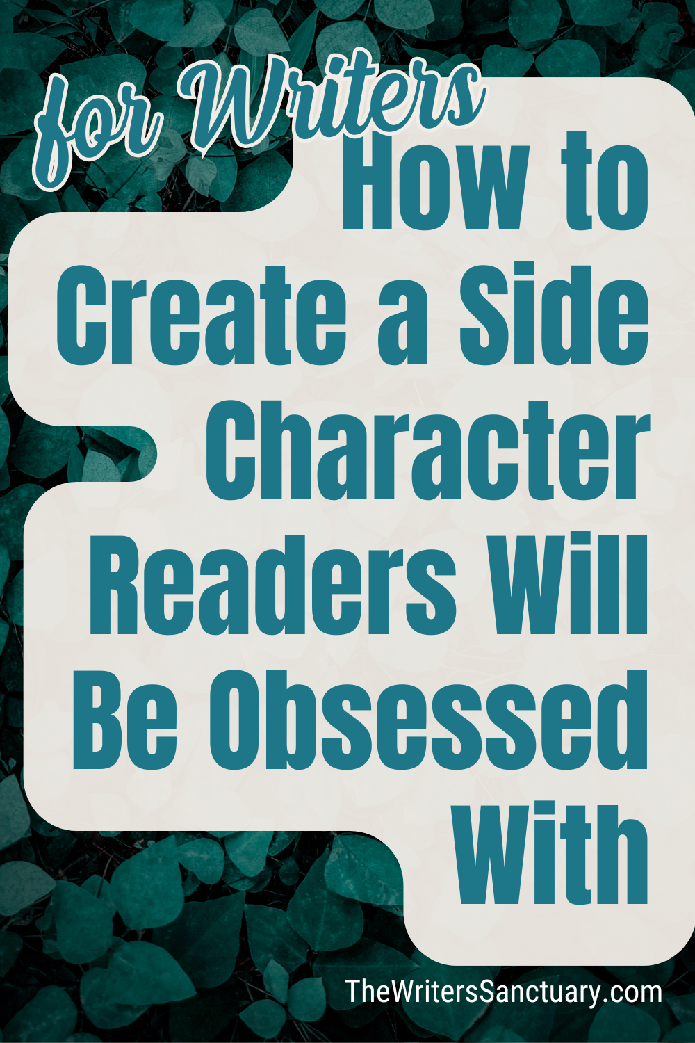 How to Create a Side Character Readers Will Be Obsessed With