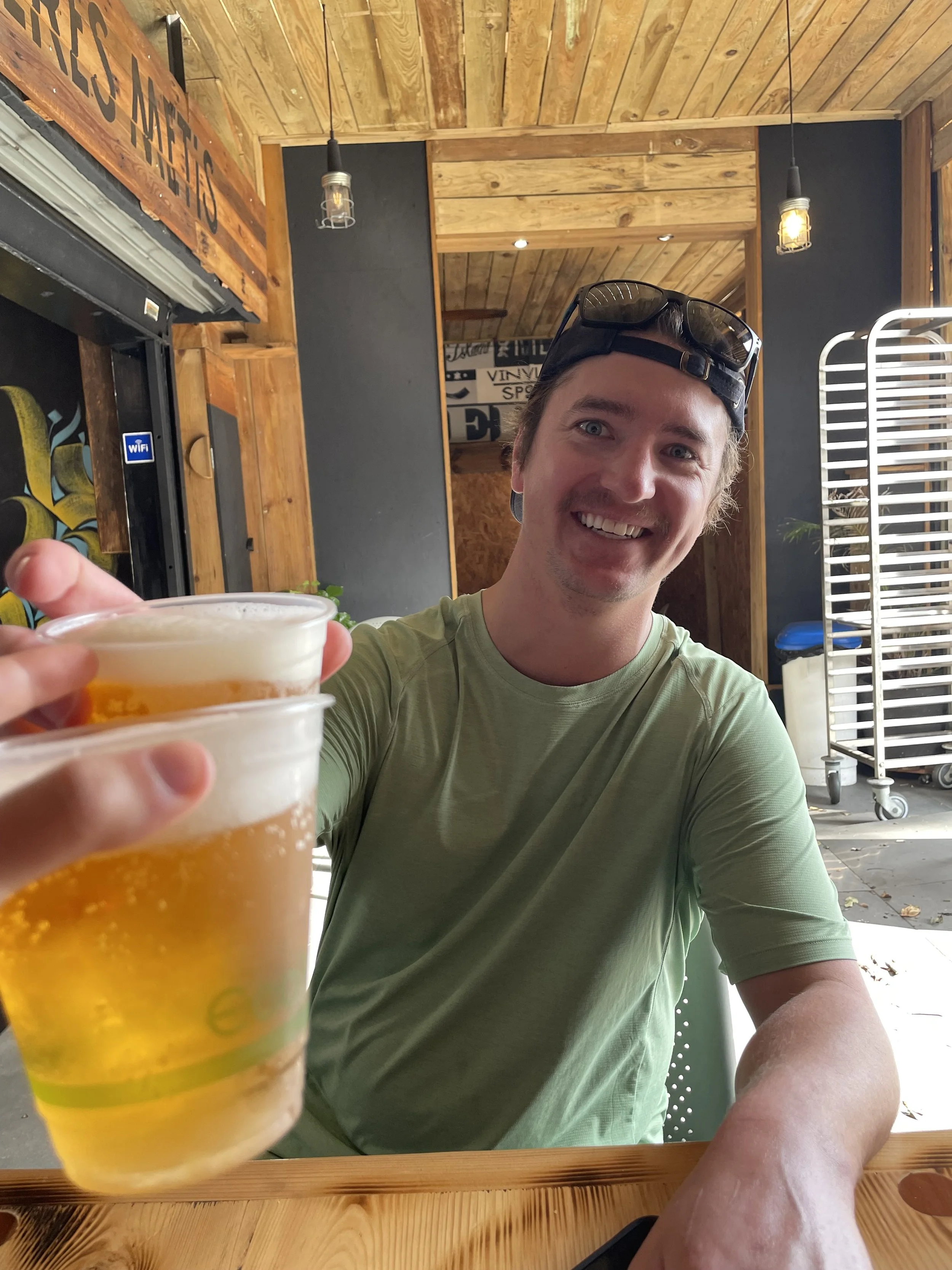 beers after hiking volcano.jpeg