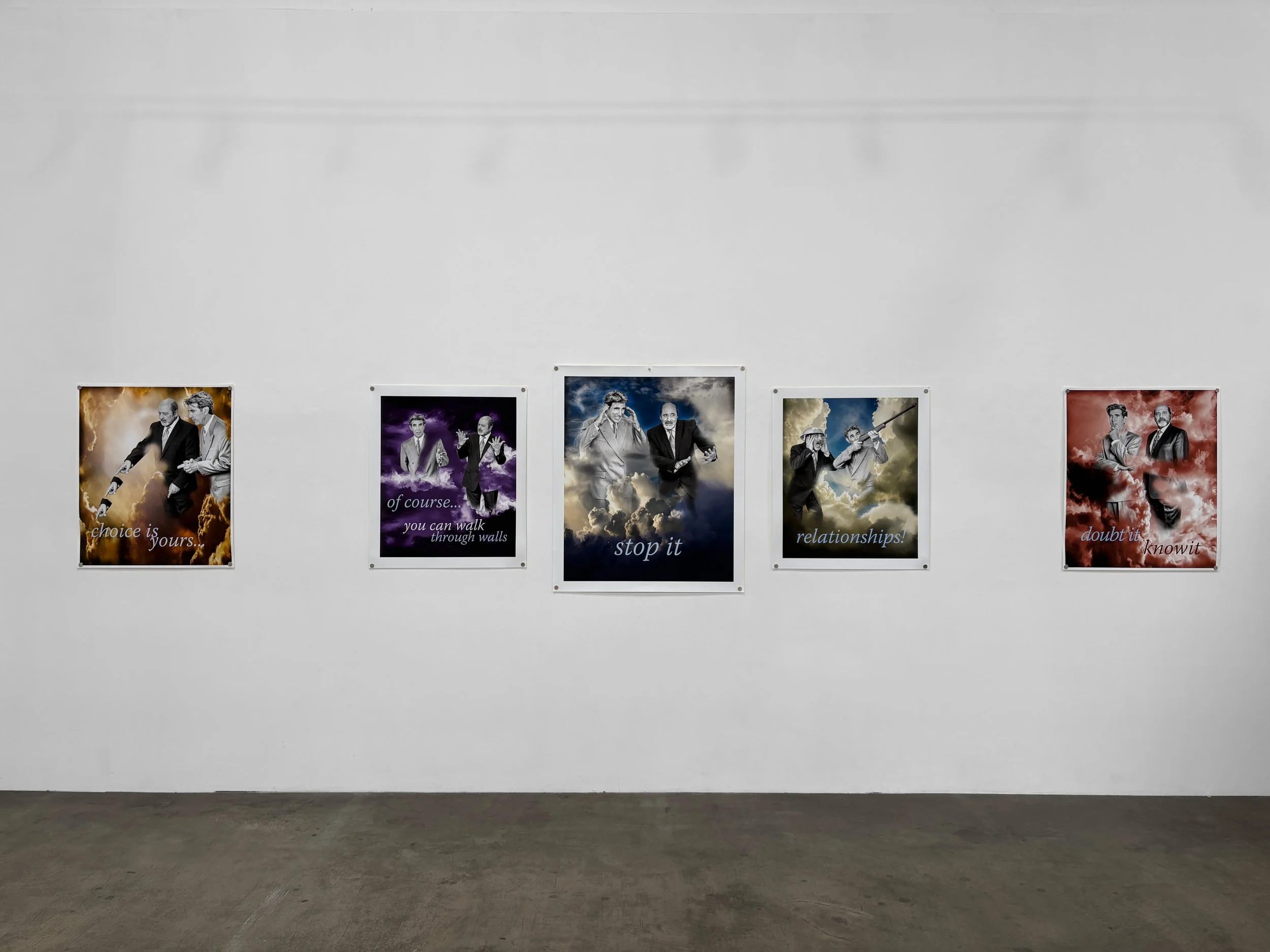 "Messages from Heaven" Series, Installation, 2025–2026
