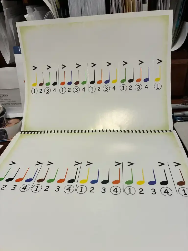 A colorful trap book