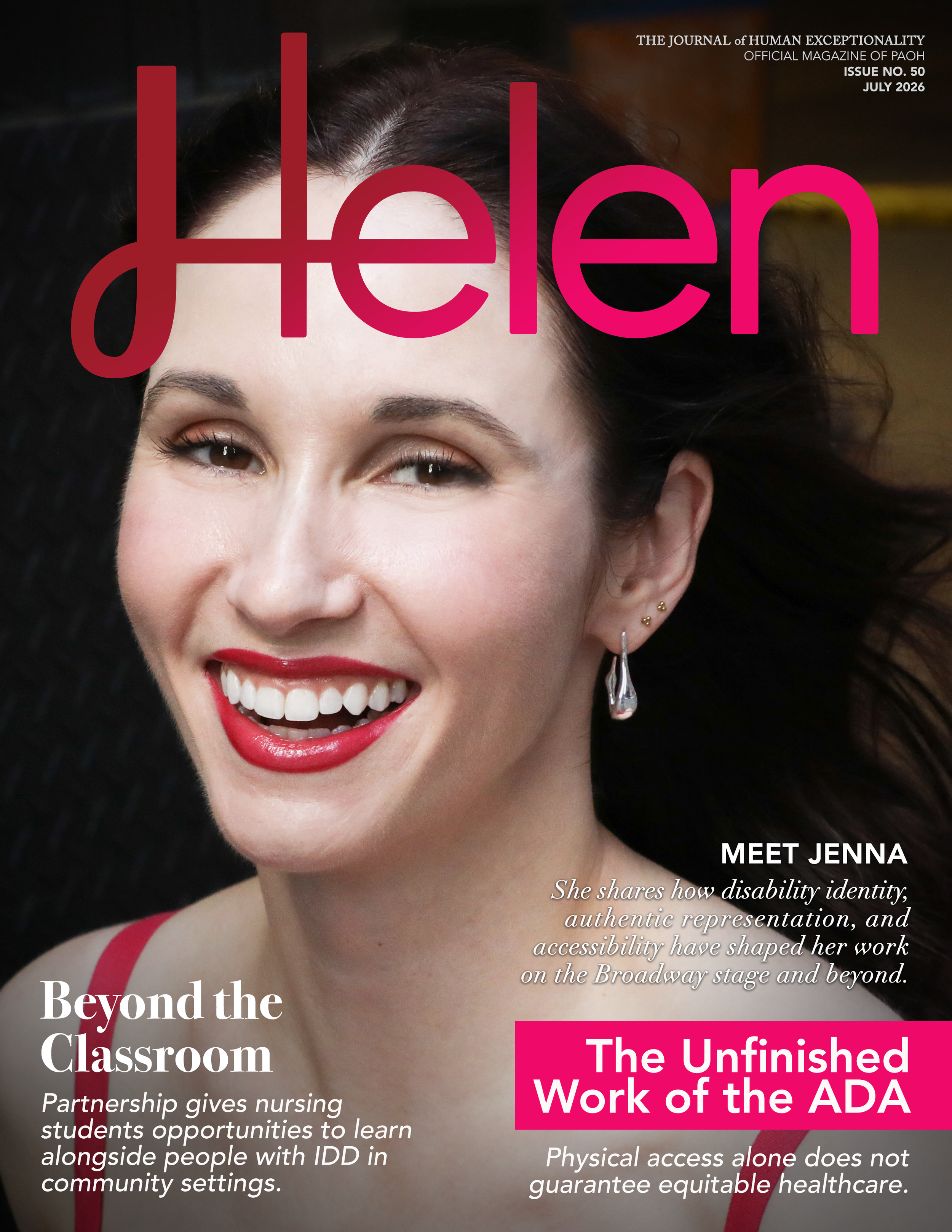 The July issue cover