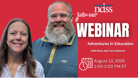 Graphic for webinar that includes photos of the presenters