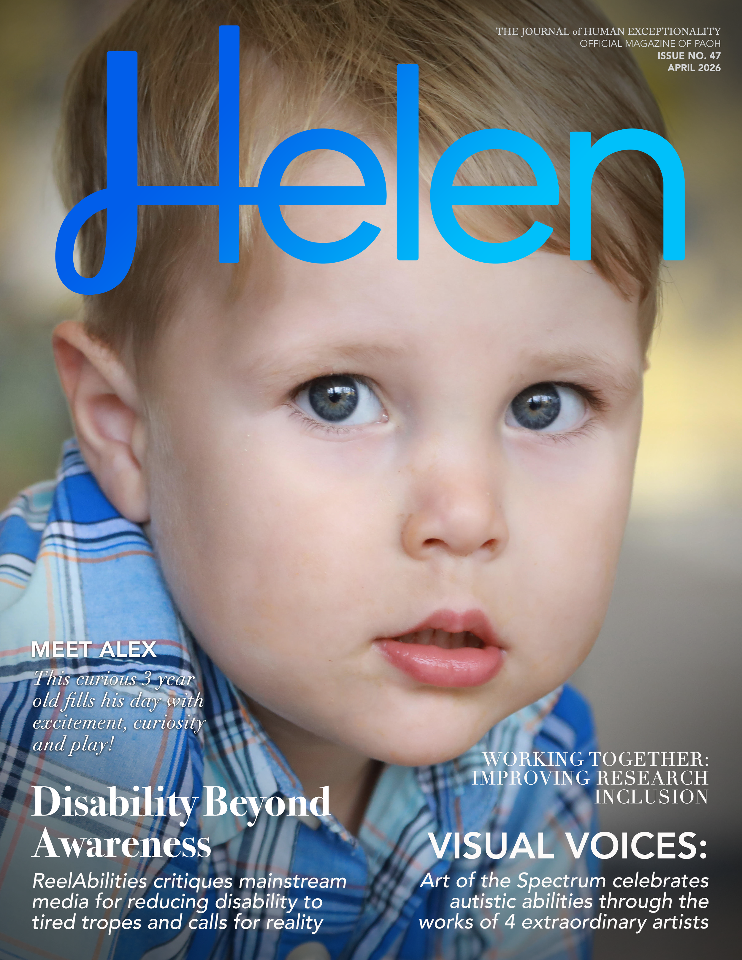 The April 2026 cover of Helen Journal