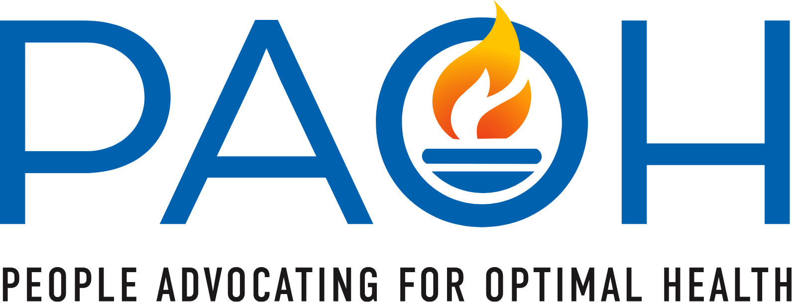PAOH Logo: People Advocating For Optimal Health