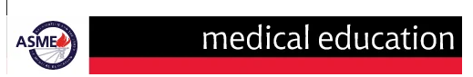 ASME logo with title "Medical Education"