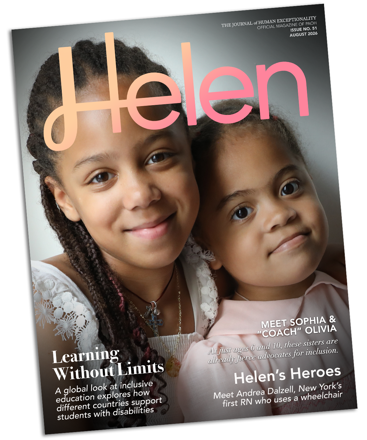 August cover of Helen Journal