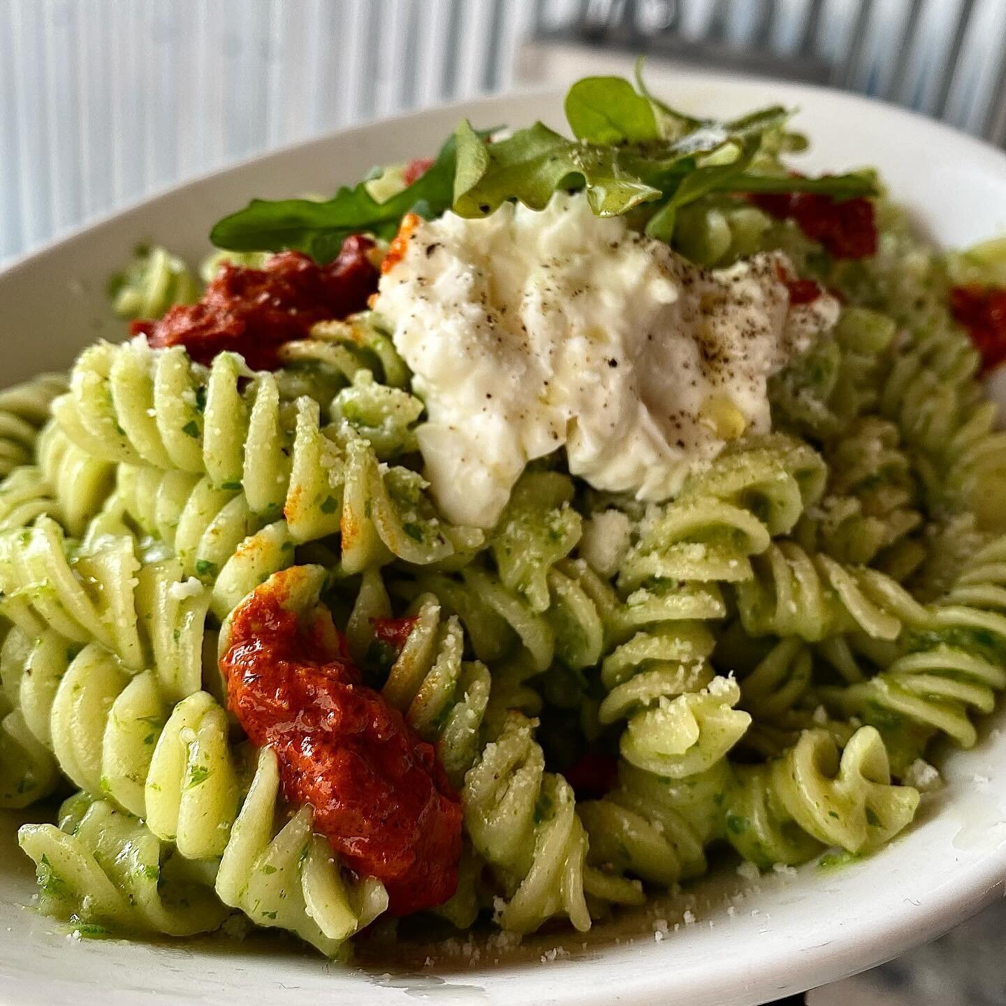 Happy Friday!!! Come in and try this Arugula Ginger Pesto while we have it!🤤

ALSO we will be closed this coming Monday and Tuesday (March 11-12) Thanks for your understanding! See you soon🍝❤️